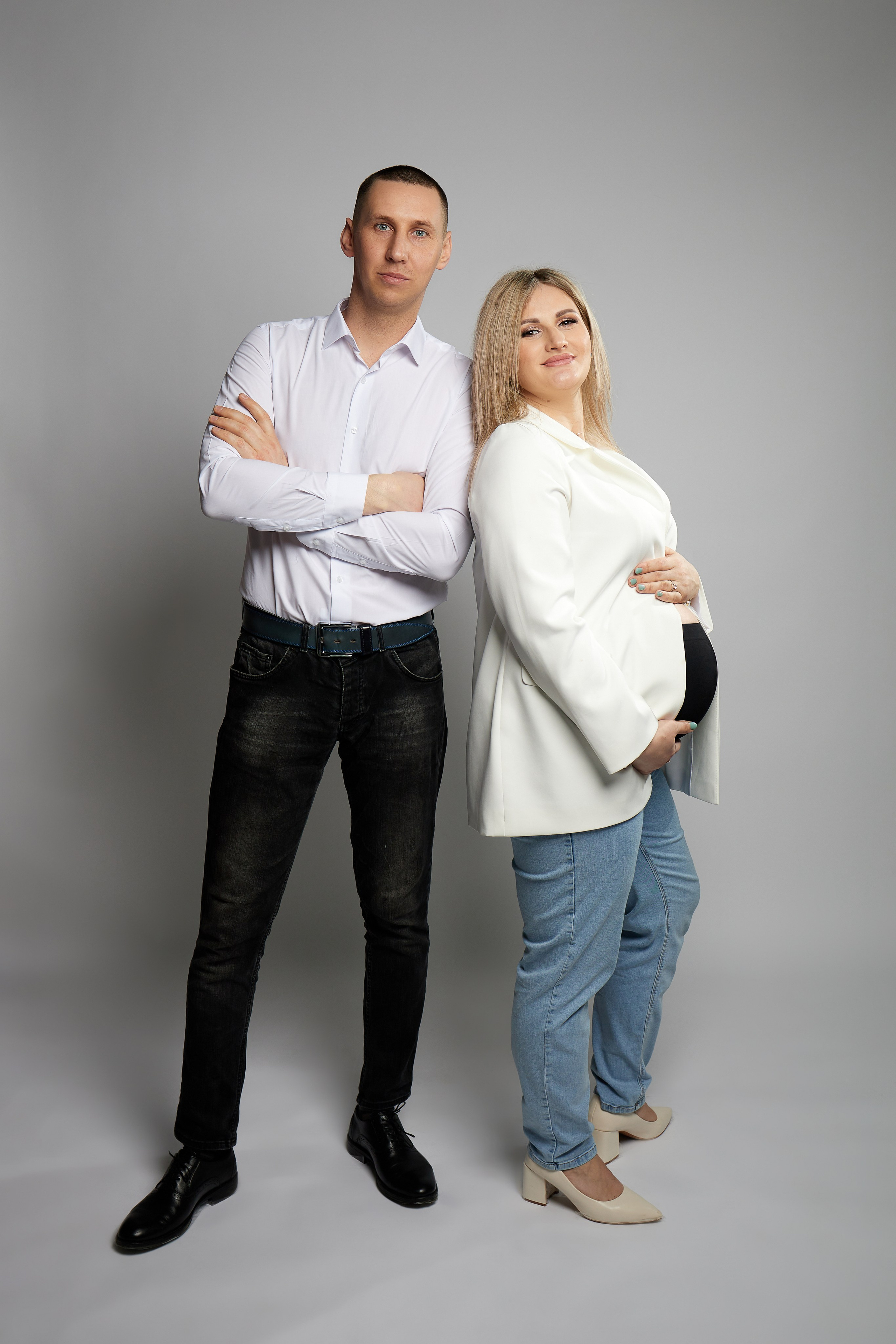 Ирина. Дмитрий и Каролина Тофан