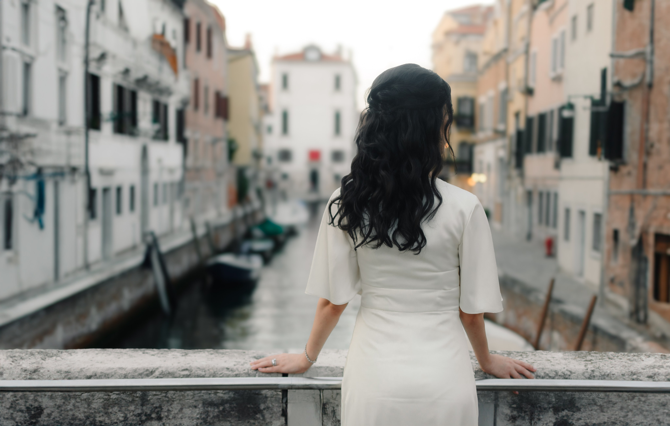 Dorsoduro District. Photographer in Venice, Italy. Yana Zotova