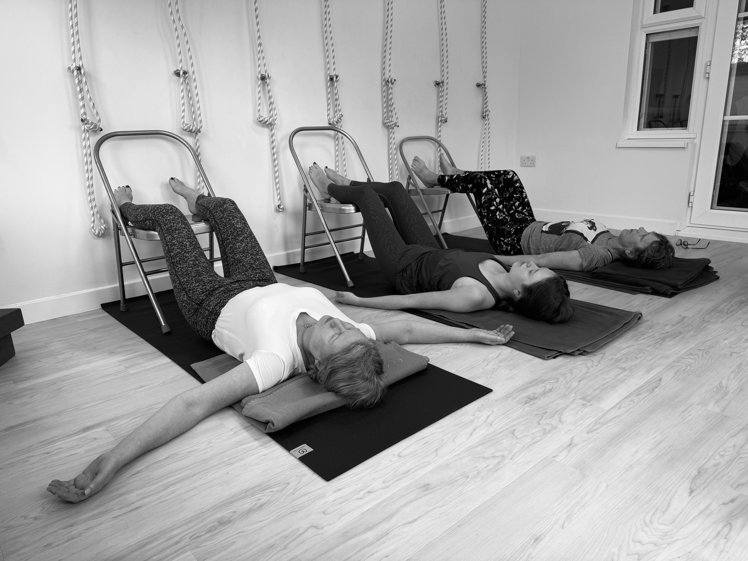 Iyengar yoga in Solihull studio