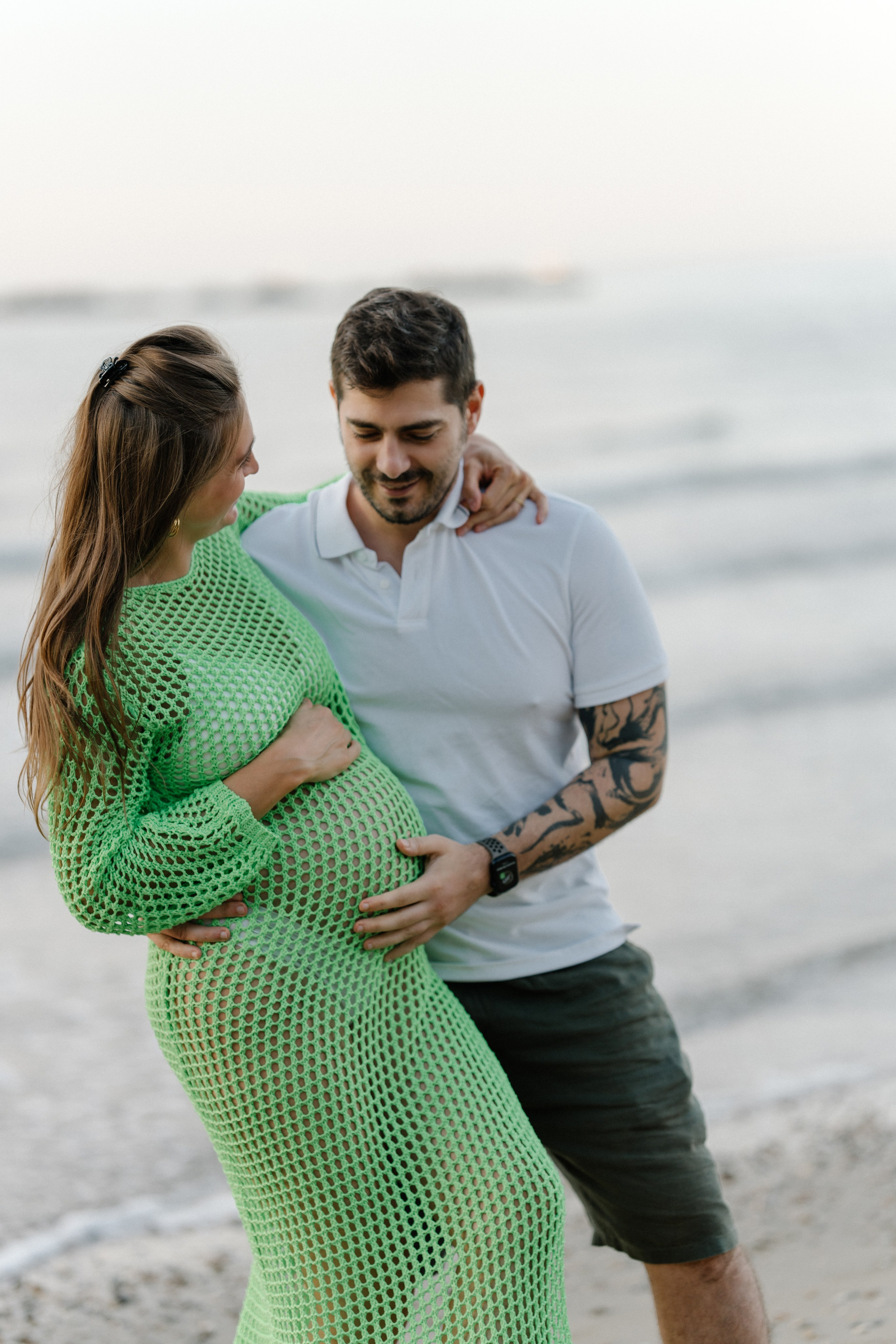 In dolce attesa. Fotografa Rimini