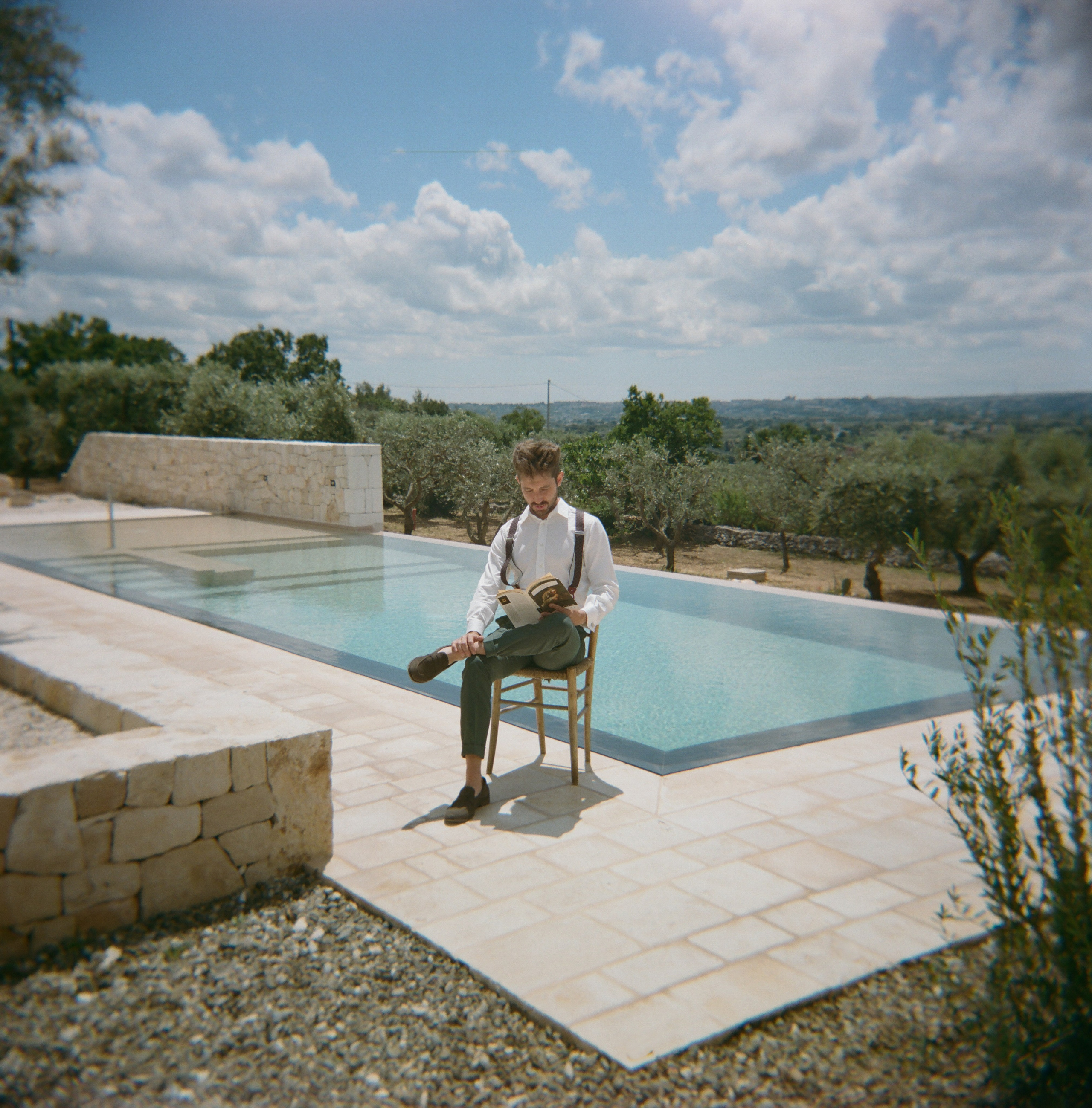 Stephanie & Christian film photos. Wedding photographer Italy