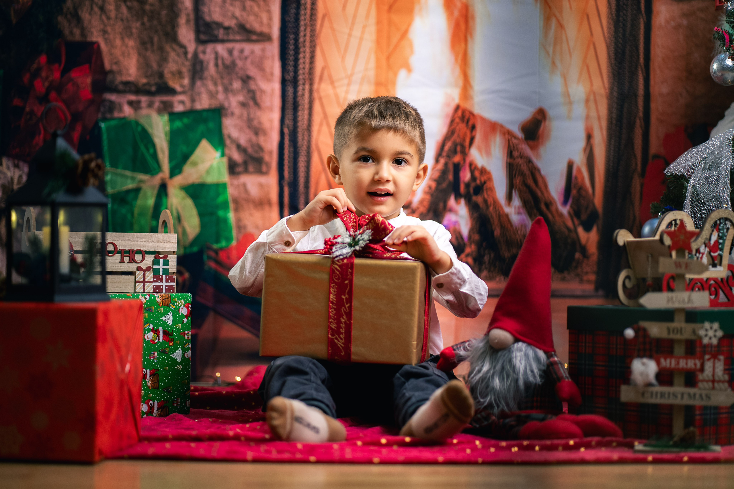 Sedinta foto Craciun — Gradinita Miniterra. Liviu Andrei - Fotograf