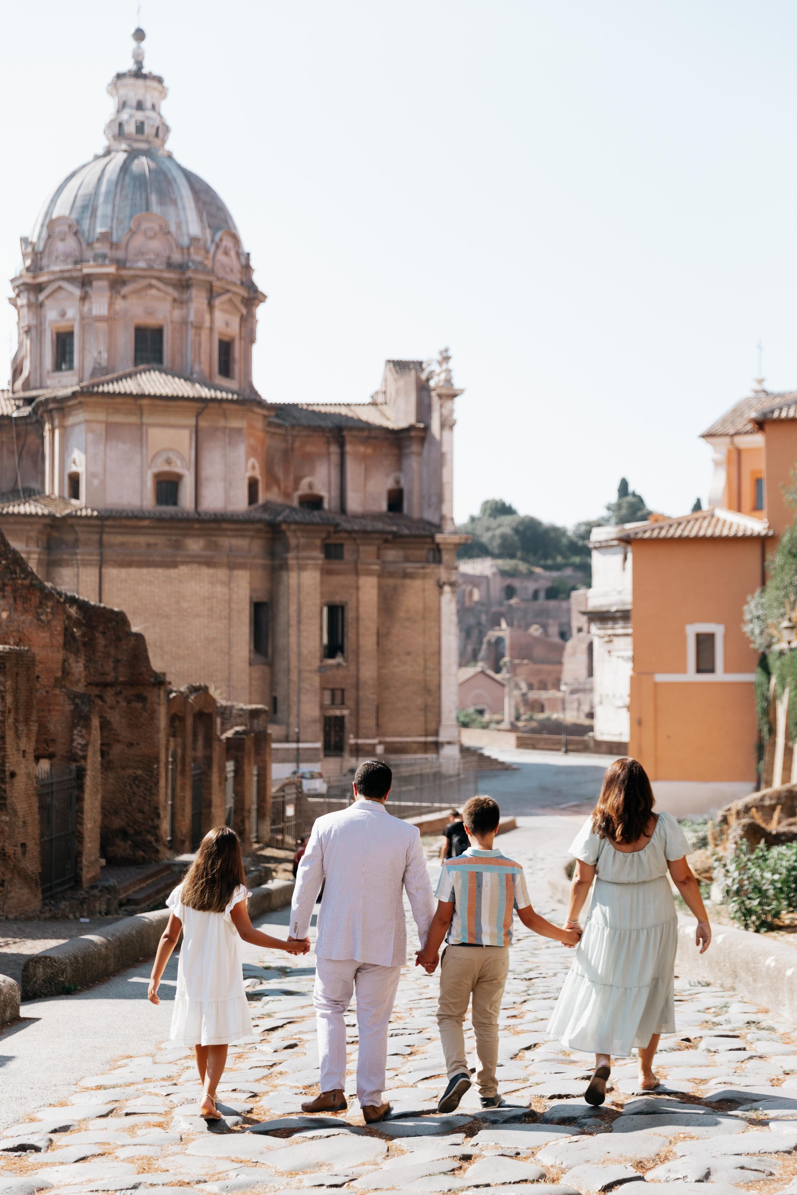 Family. Photographer in Rome