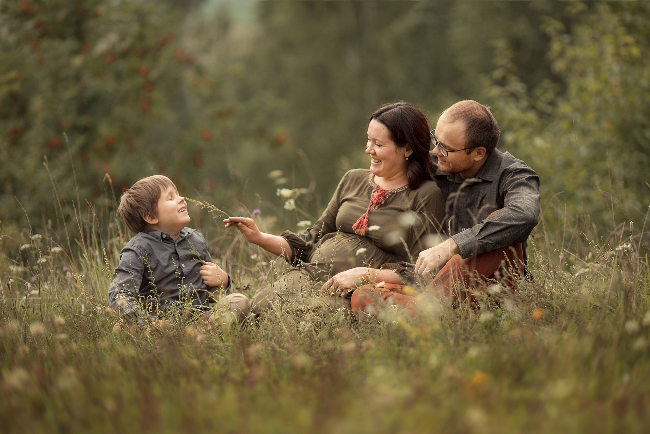 Семья. Семейный и детский фотограф в Варшаве Мила Бобровская