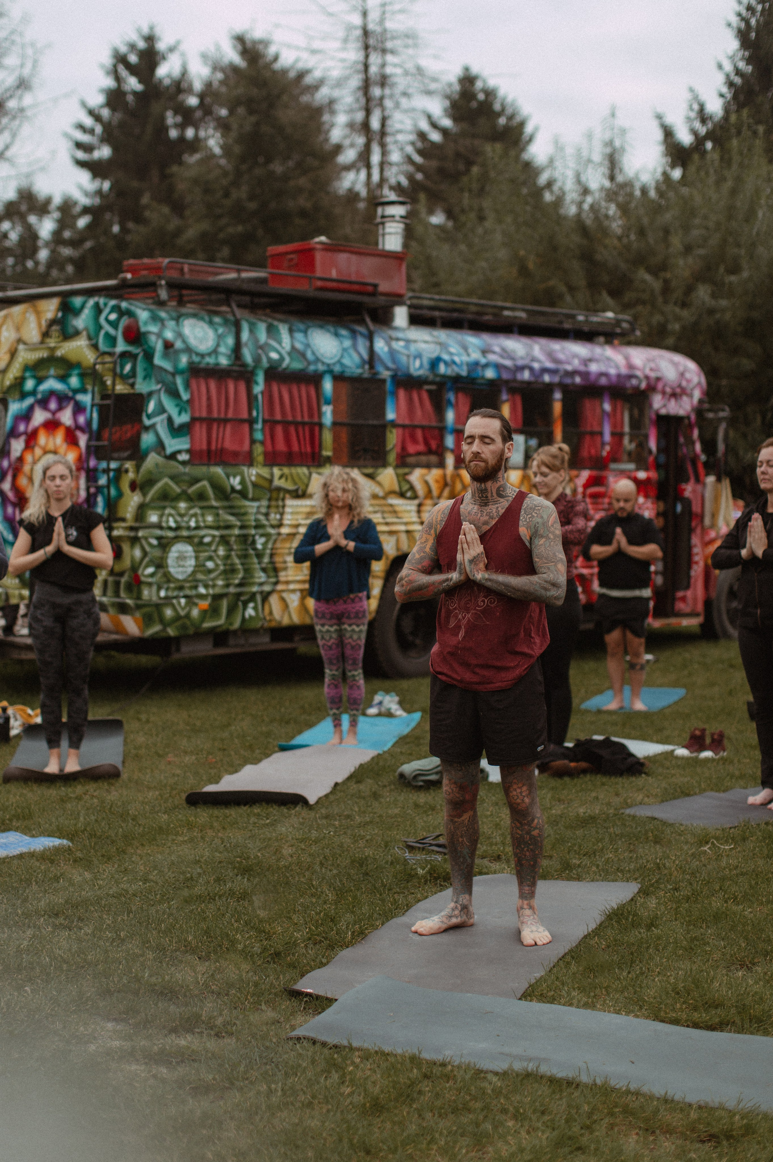 Yoga retreat. True self