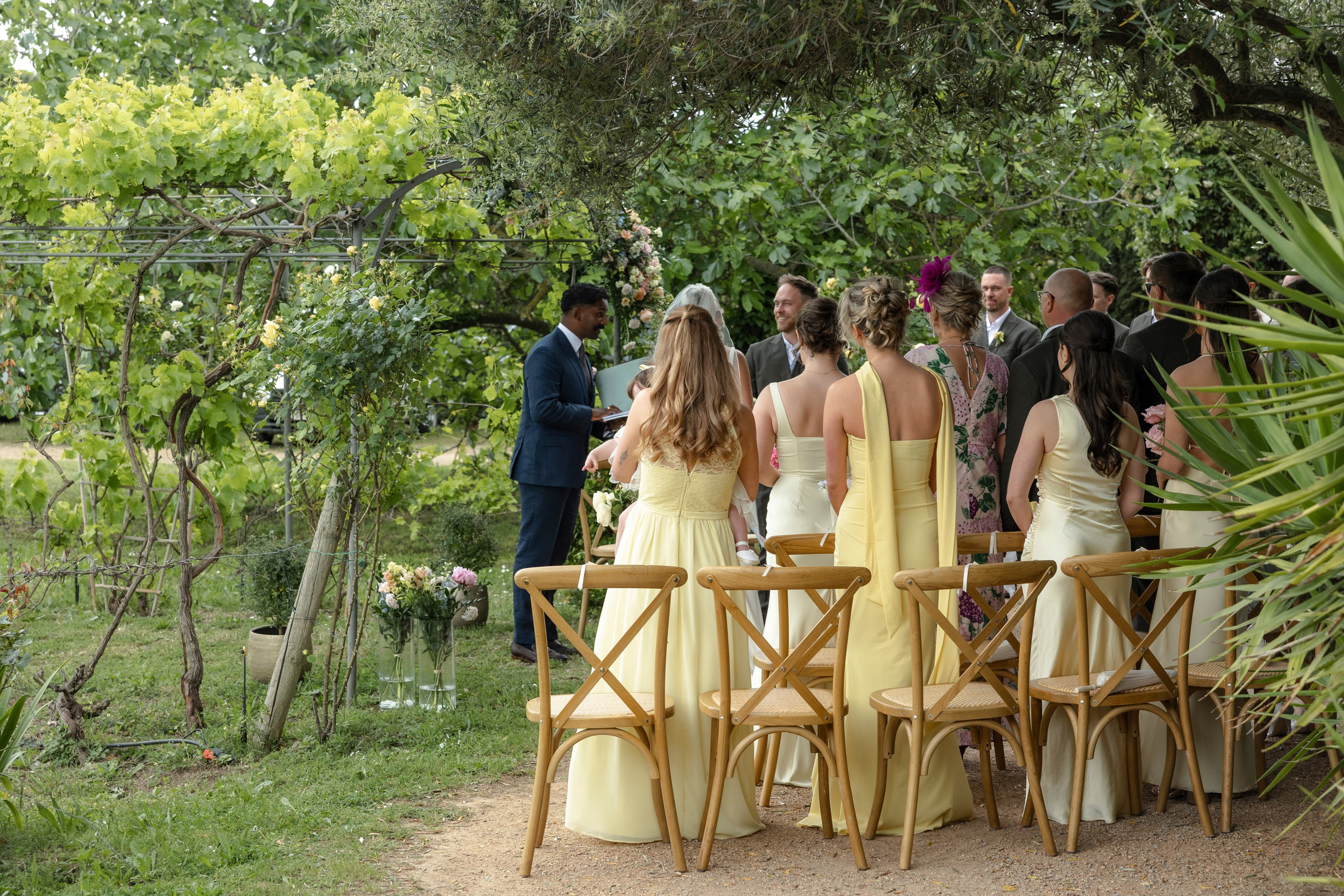 Свадьба в Château Du Puits Es Pratx — яркий день на юге Франции. Евгения Смирнова — фотограф в Тулузе и юго-западной Франции