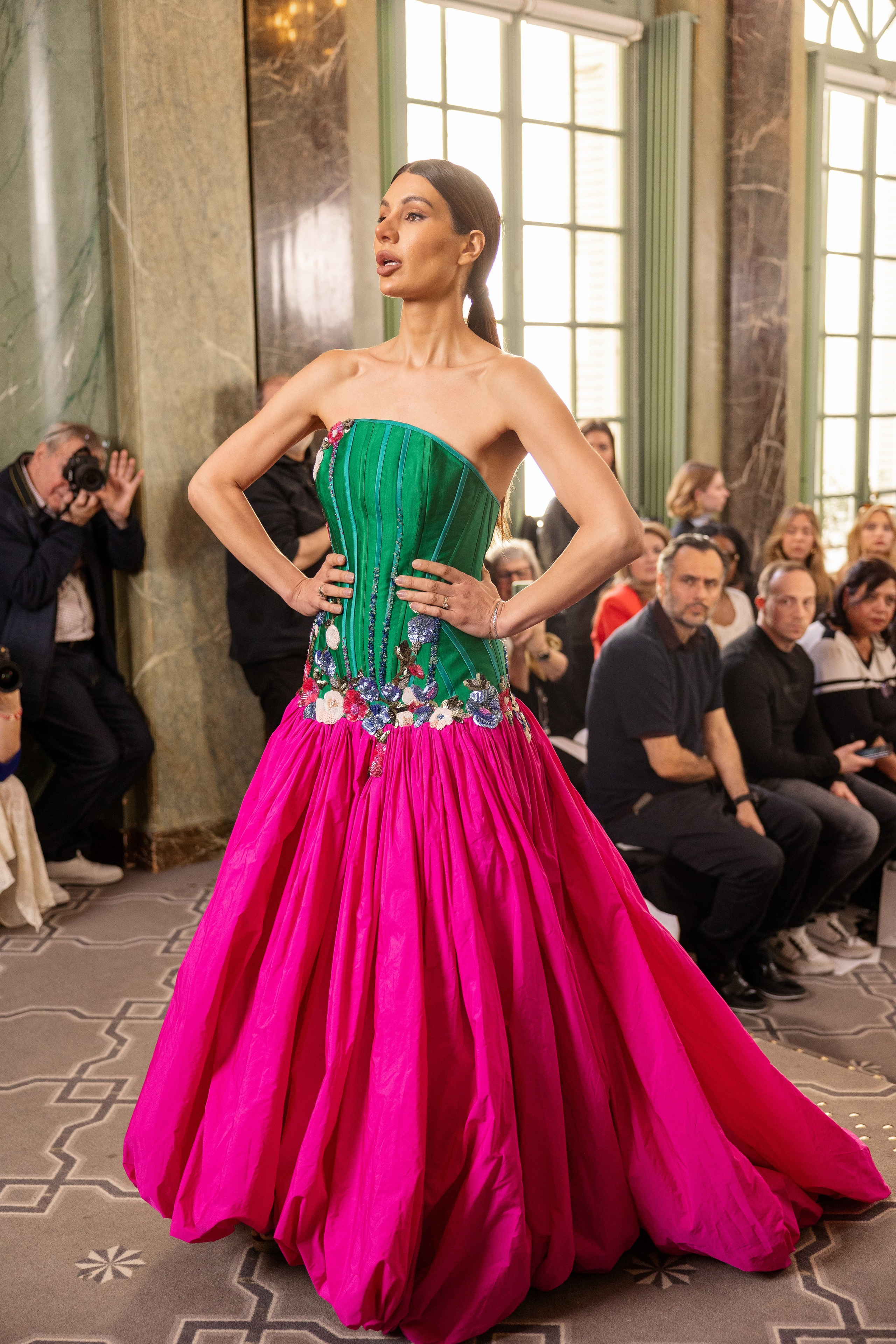 Paris fashion week. MATVEEVA STUDIO