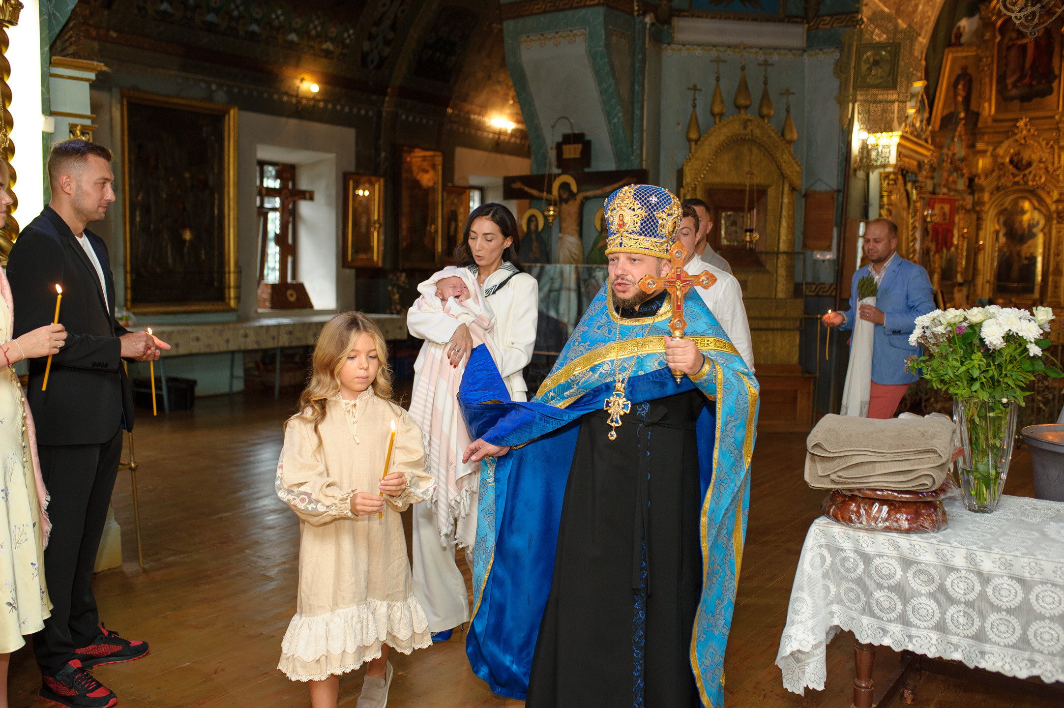 Крестины Елизаветы. Семейный фотограф в Кишинёве THOMAS SHTIFT