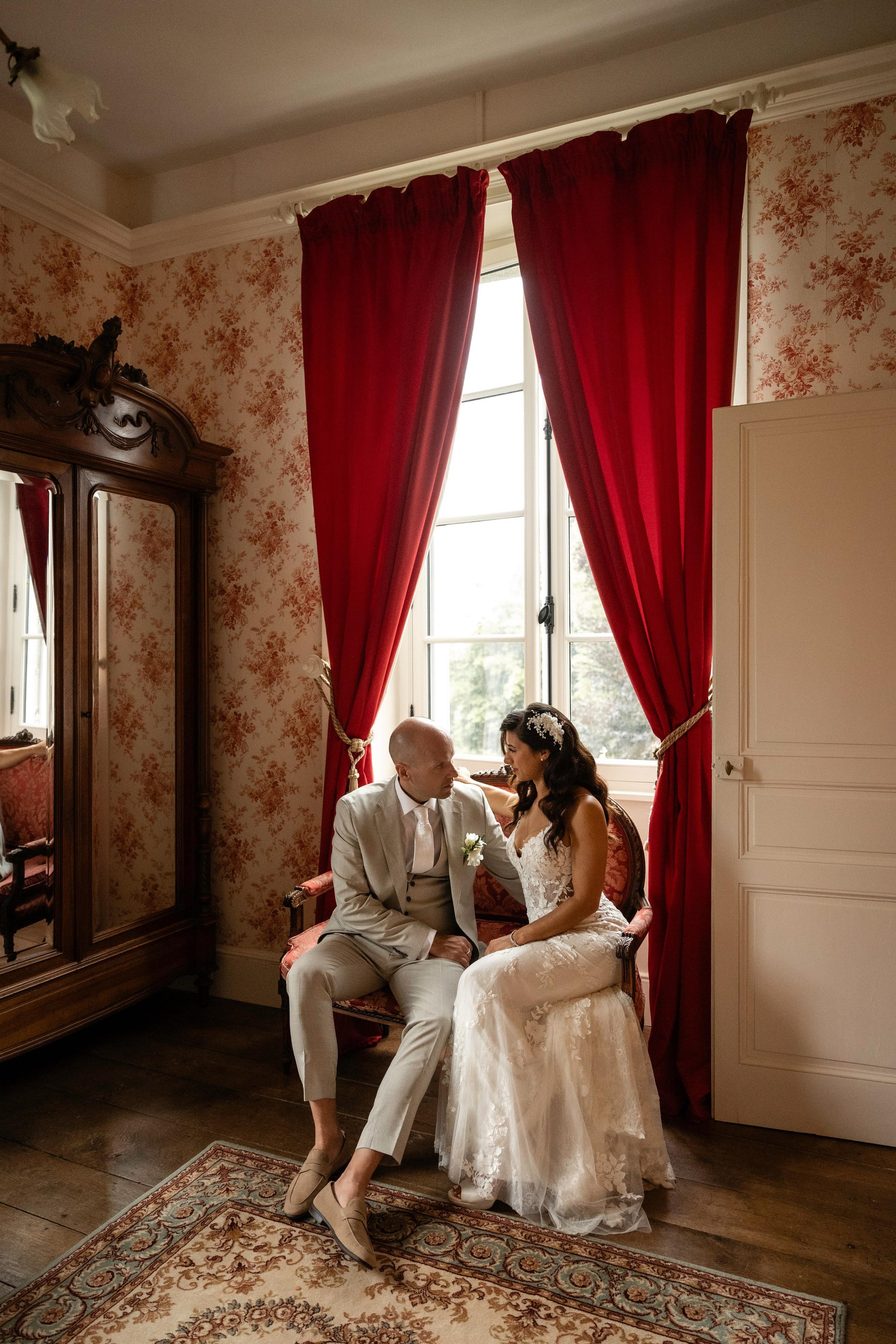 Roxane & Denis. Wedding at Abbaye du Palais, Thauron, France. June 29, 2024. Евгения Смирнова — фотограф в Тулузе и юго-западной Франции