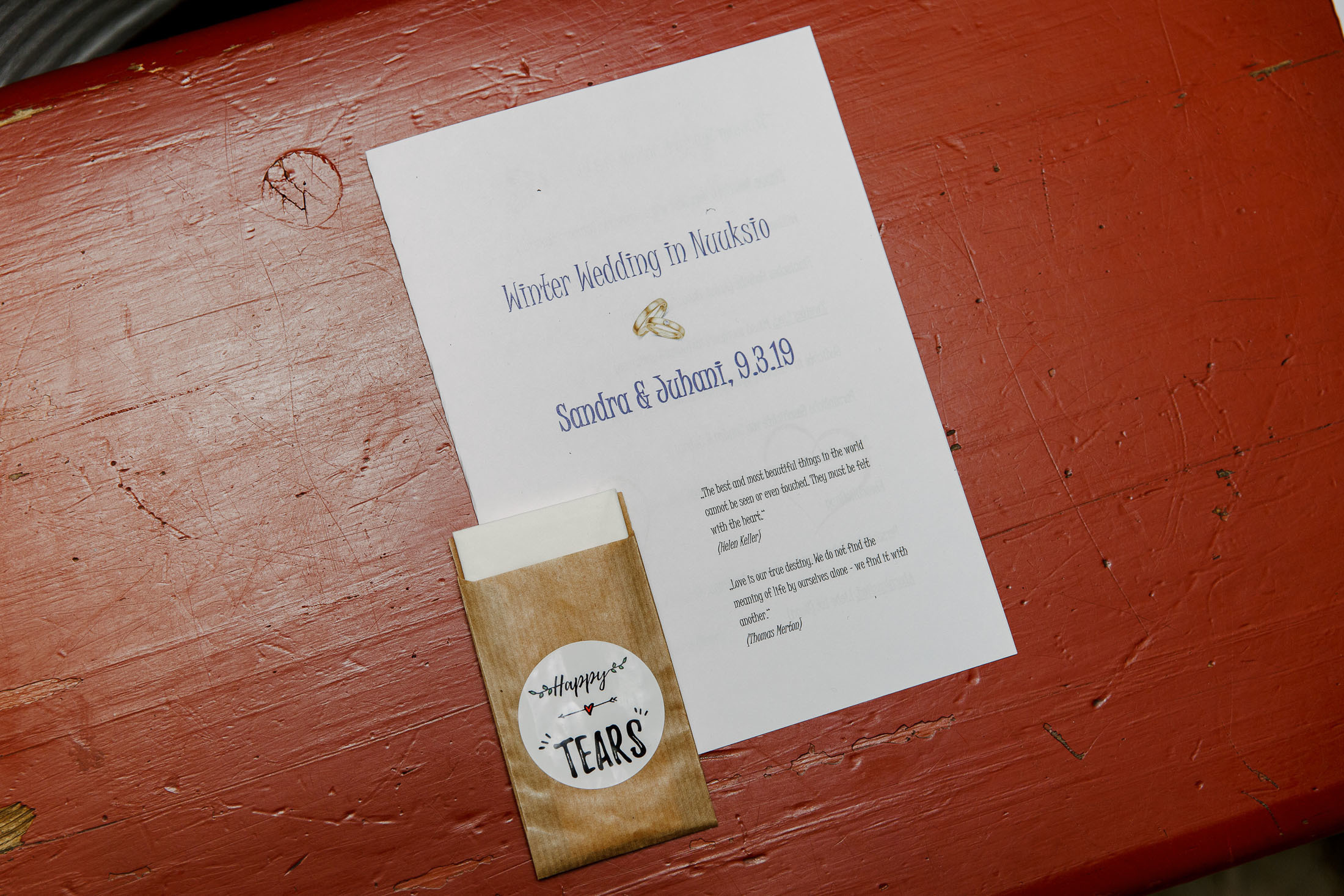 Sandra&Juhani, hääkuvaaja Nuuksio, Green window