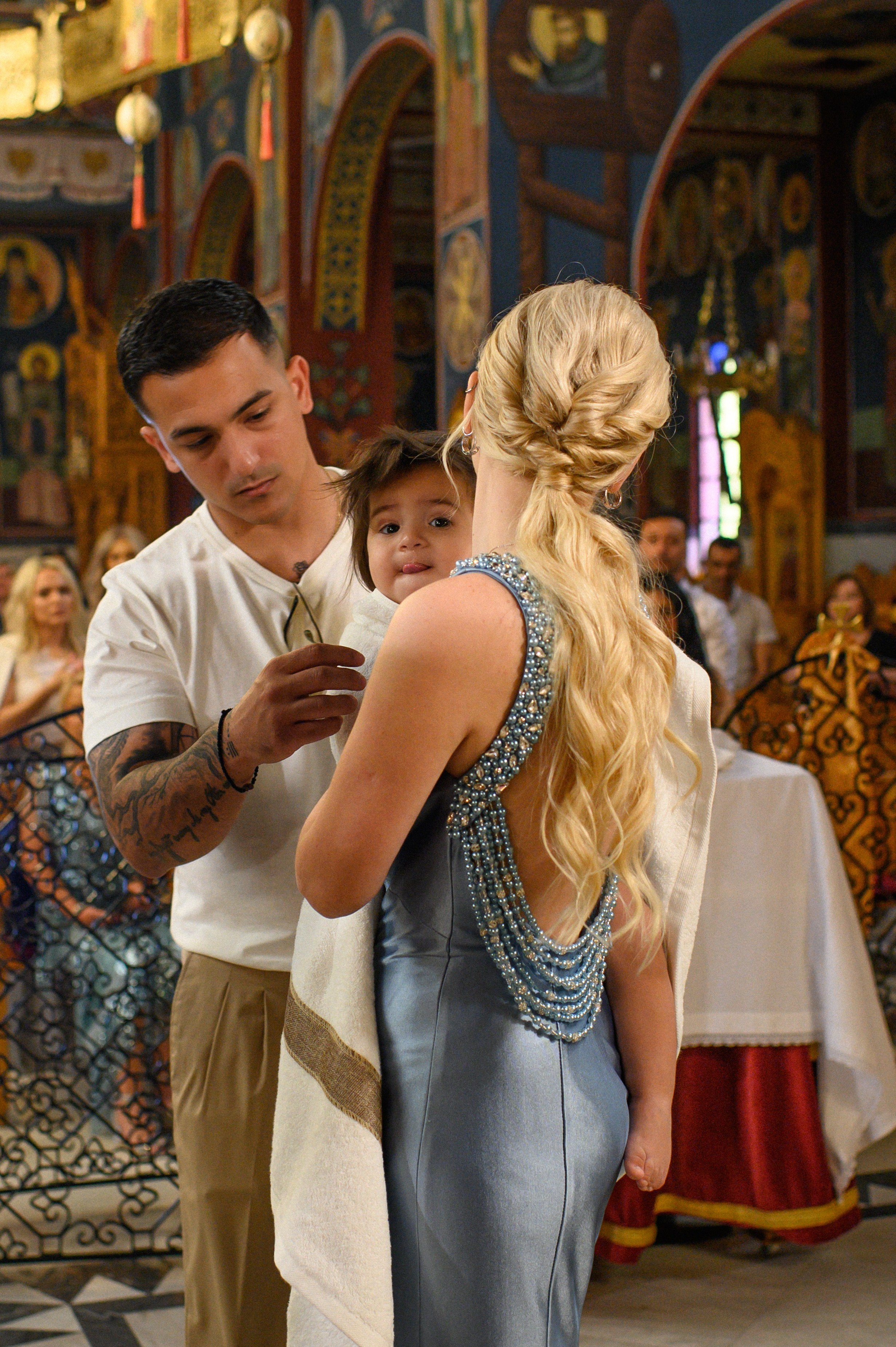 Baptism Maksimos. Семейная, детская, портретная и предметная фотосъемка в Салониках
