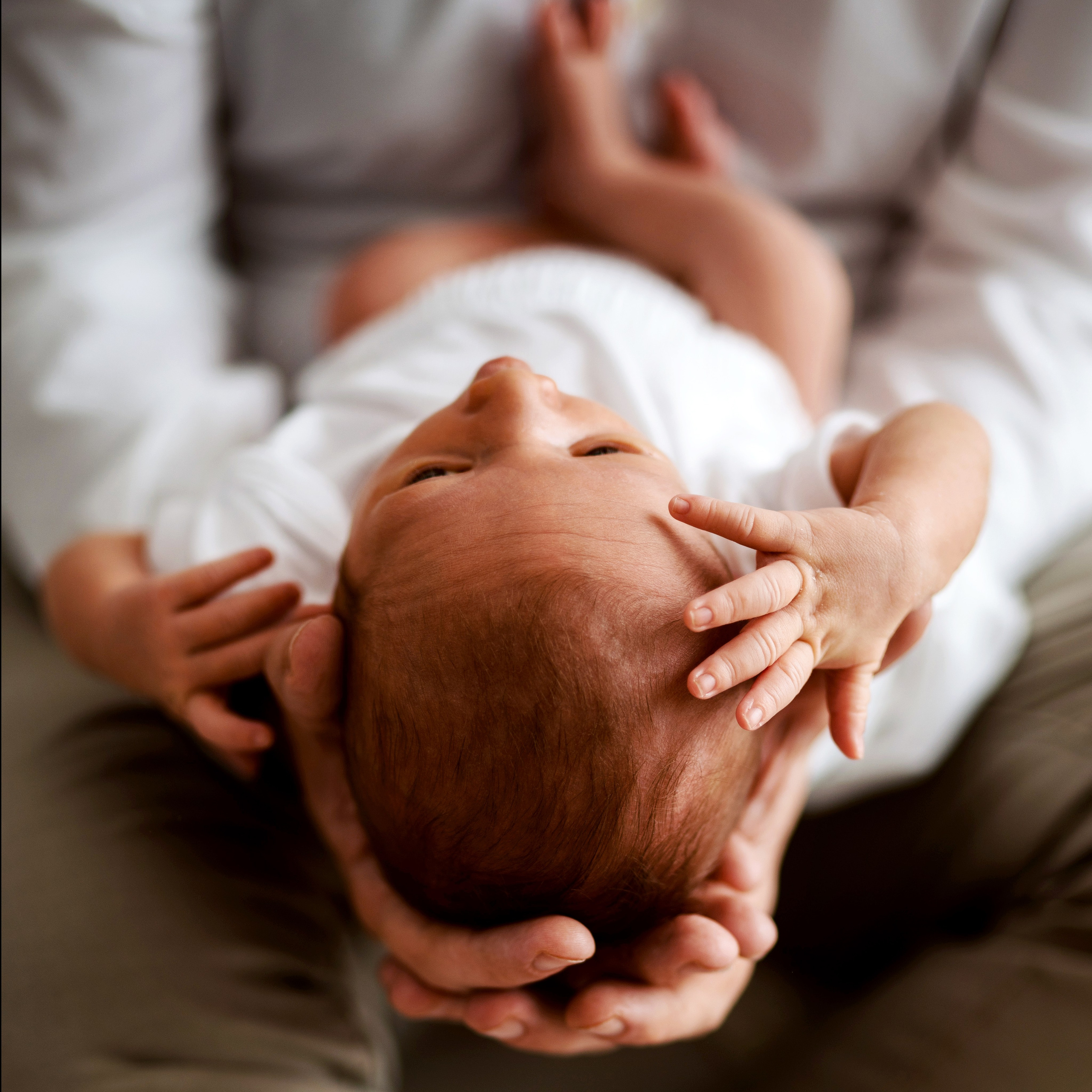 Newborn. Svitlana Miahka fotografa a Genova