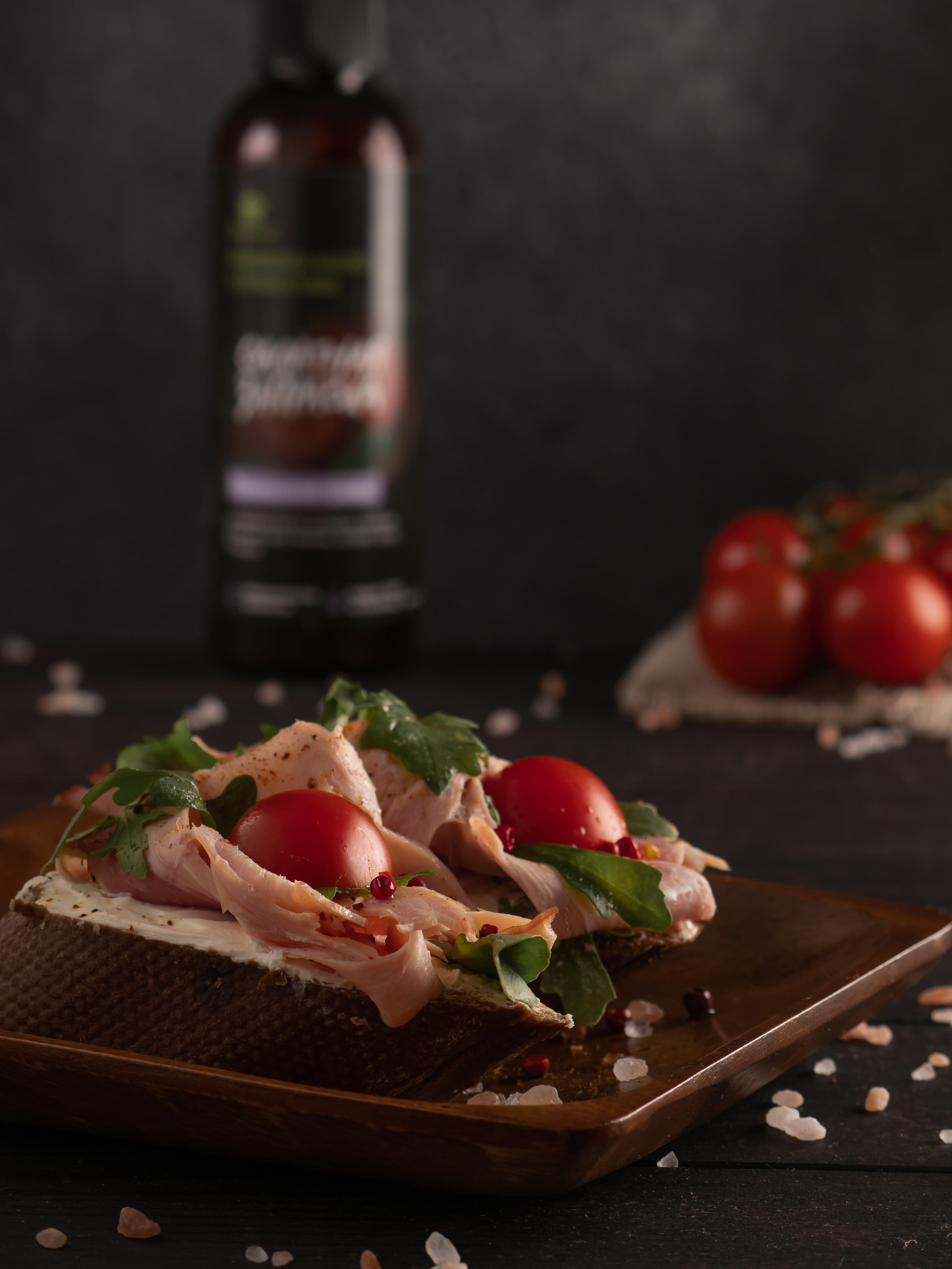 Restaurant dish photography with professional lighting