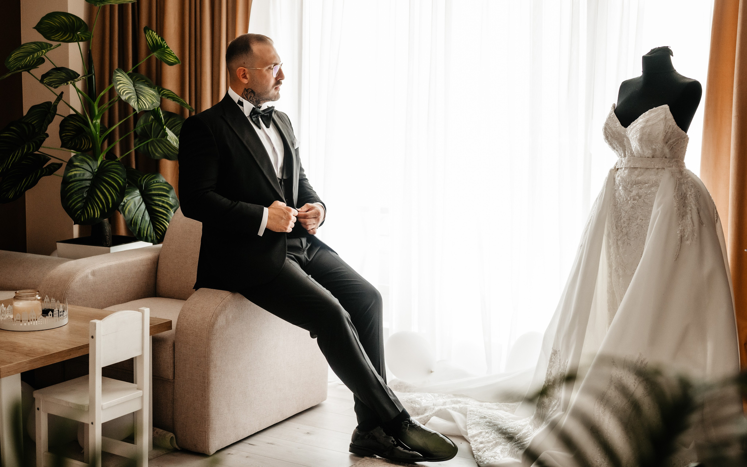 🤎 M a r i n a & A l i n - Wedding Day Preview. Wedding & Family Photographer