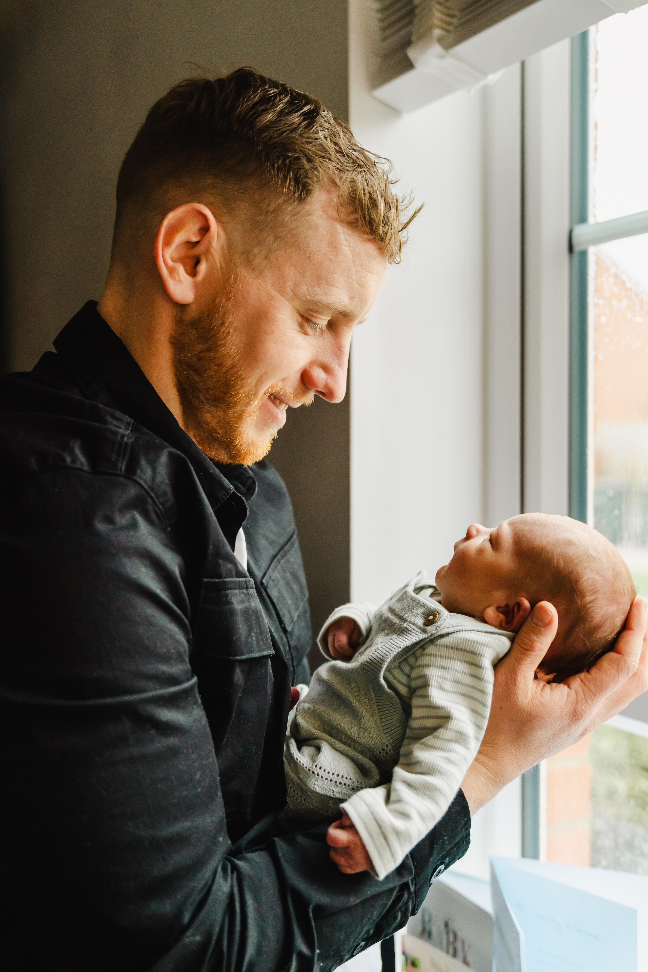 Dad and son photo session