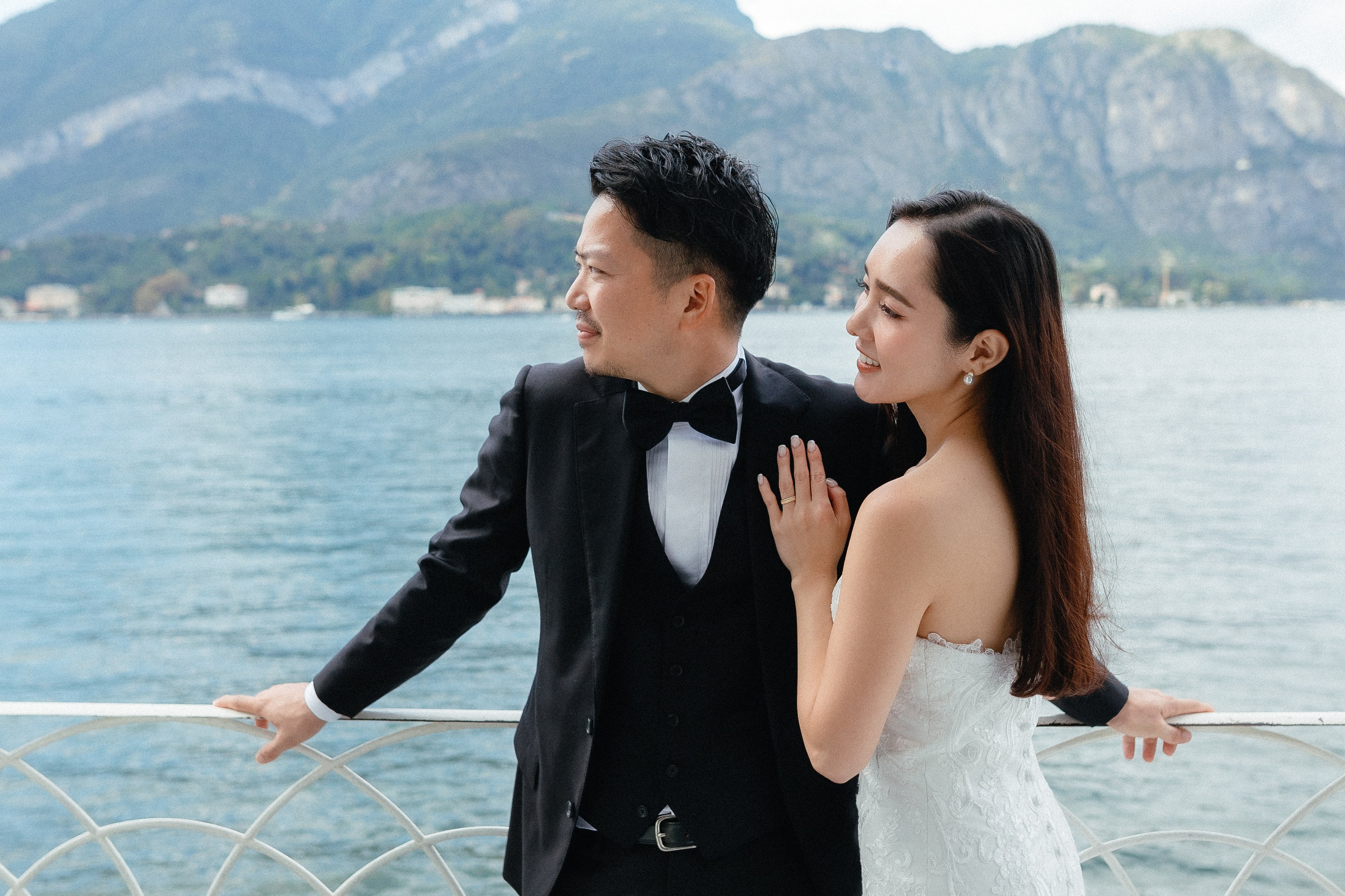 Kiy & Sho, Villa Melzi, Bellagio. Фотограф в Милане Анна Линник