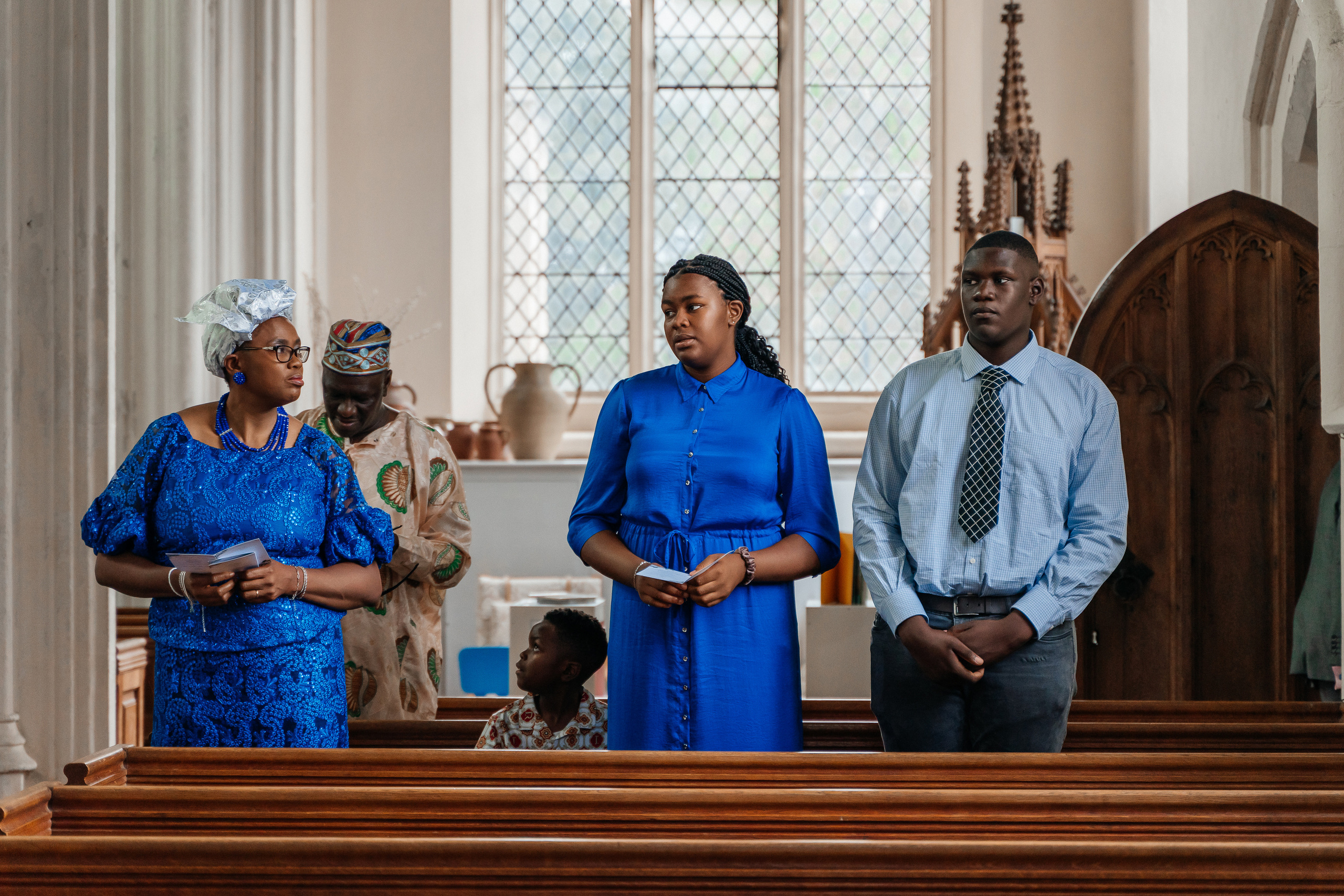 Wedding in St Mary the Virgin Ware