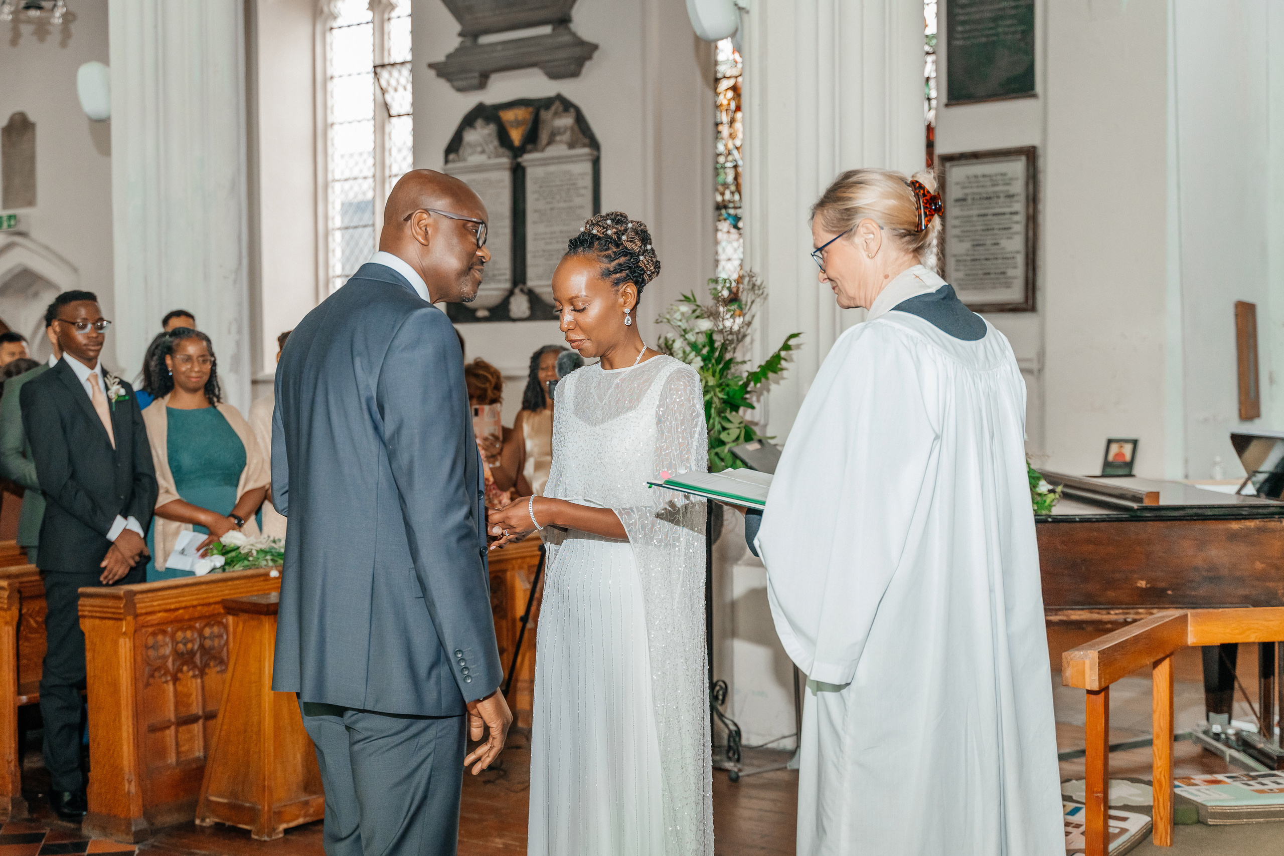 Wedding in St Mary the Virgin Ware