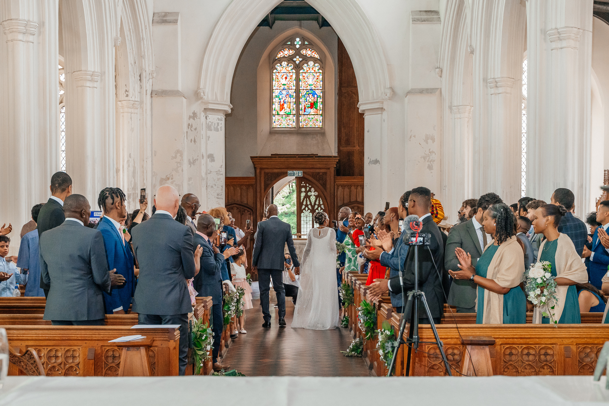 Wedding in St Mary the Virgin Ware