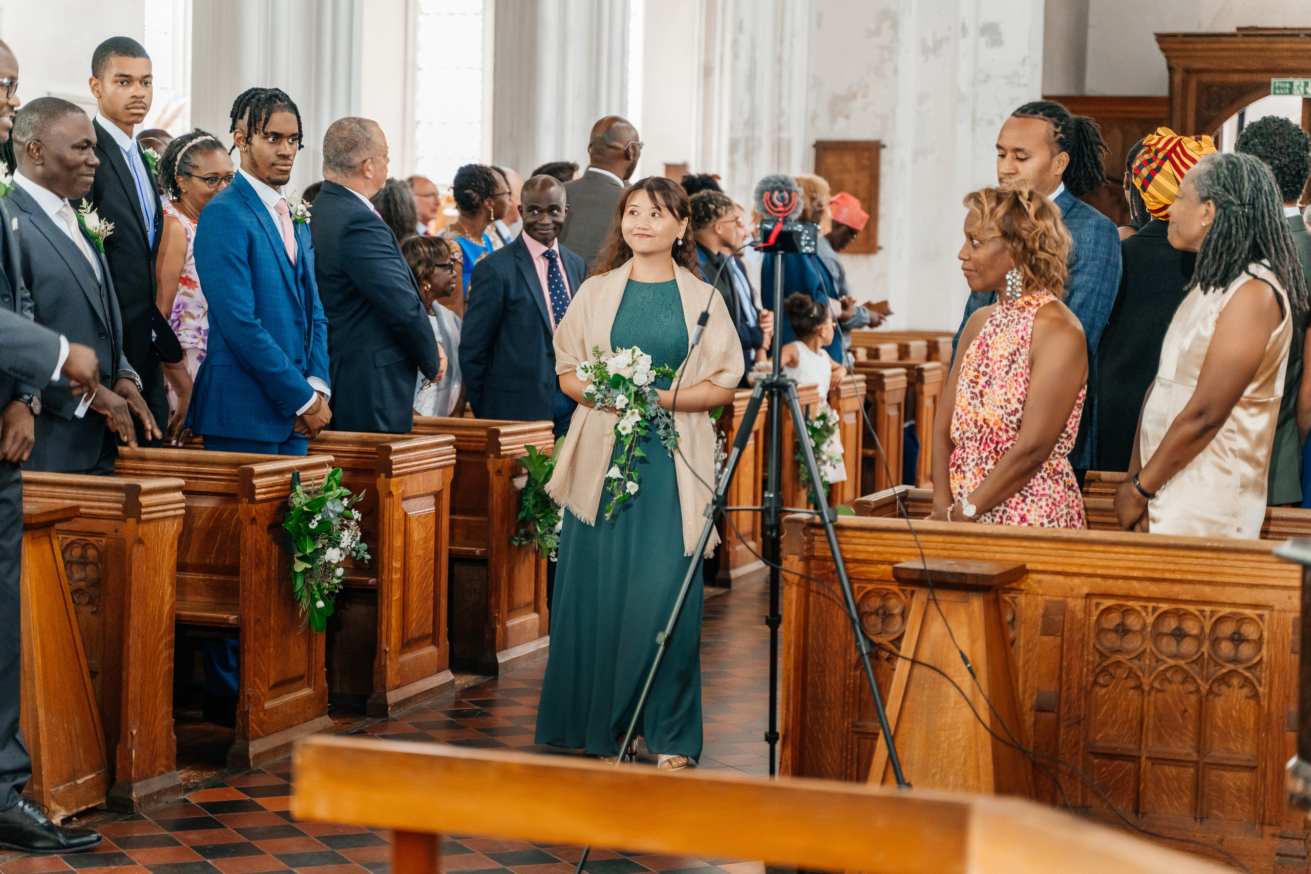 Wedding in St Mary the Virgin Ware