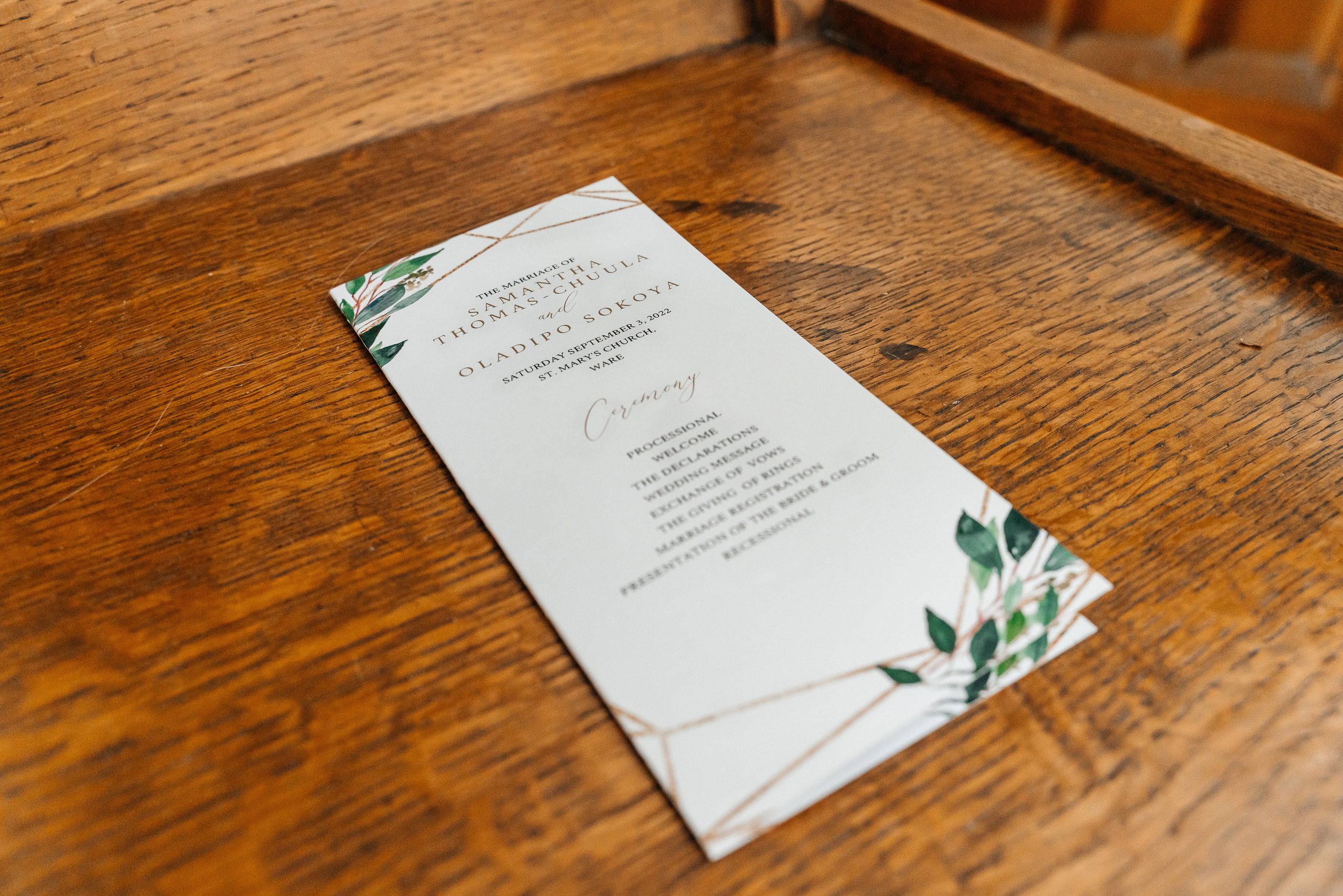 Wedding in St Mary the Virgin Ware