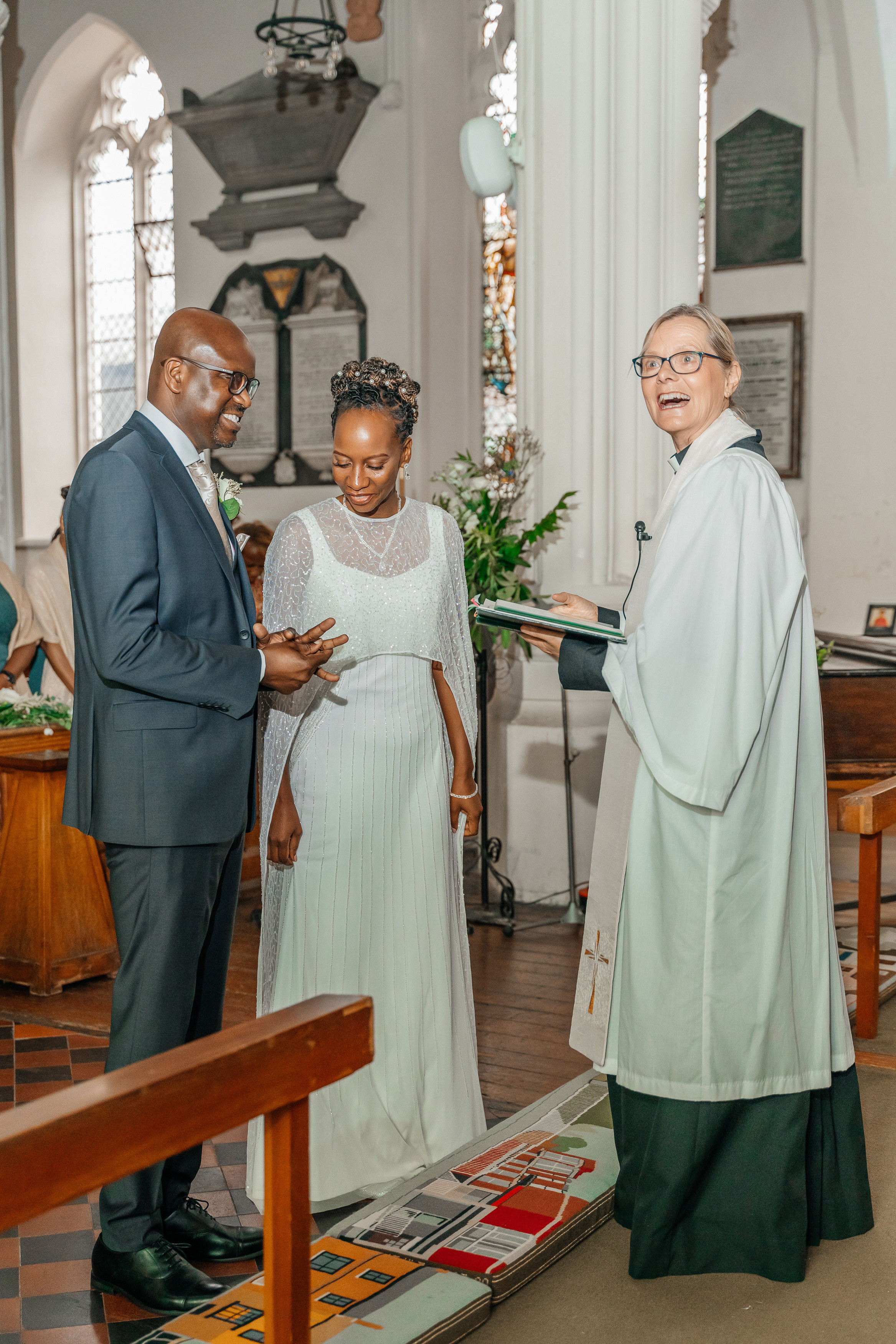 Wedding in St Mary the Virgin Ware