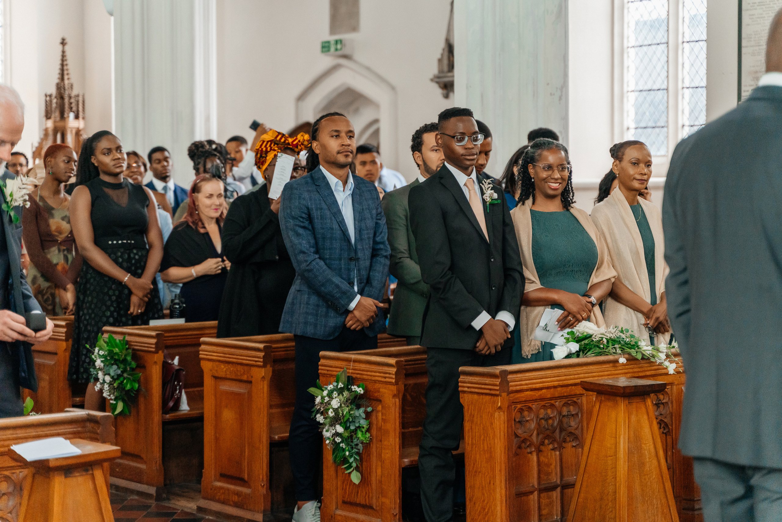 Wedding in St Mary the Virgin Ware