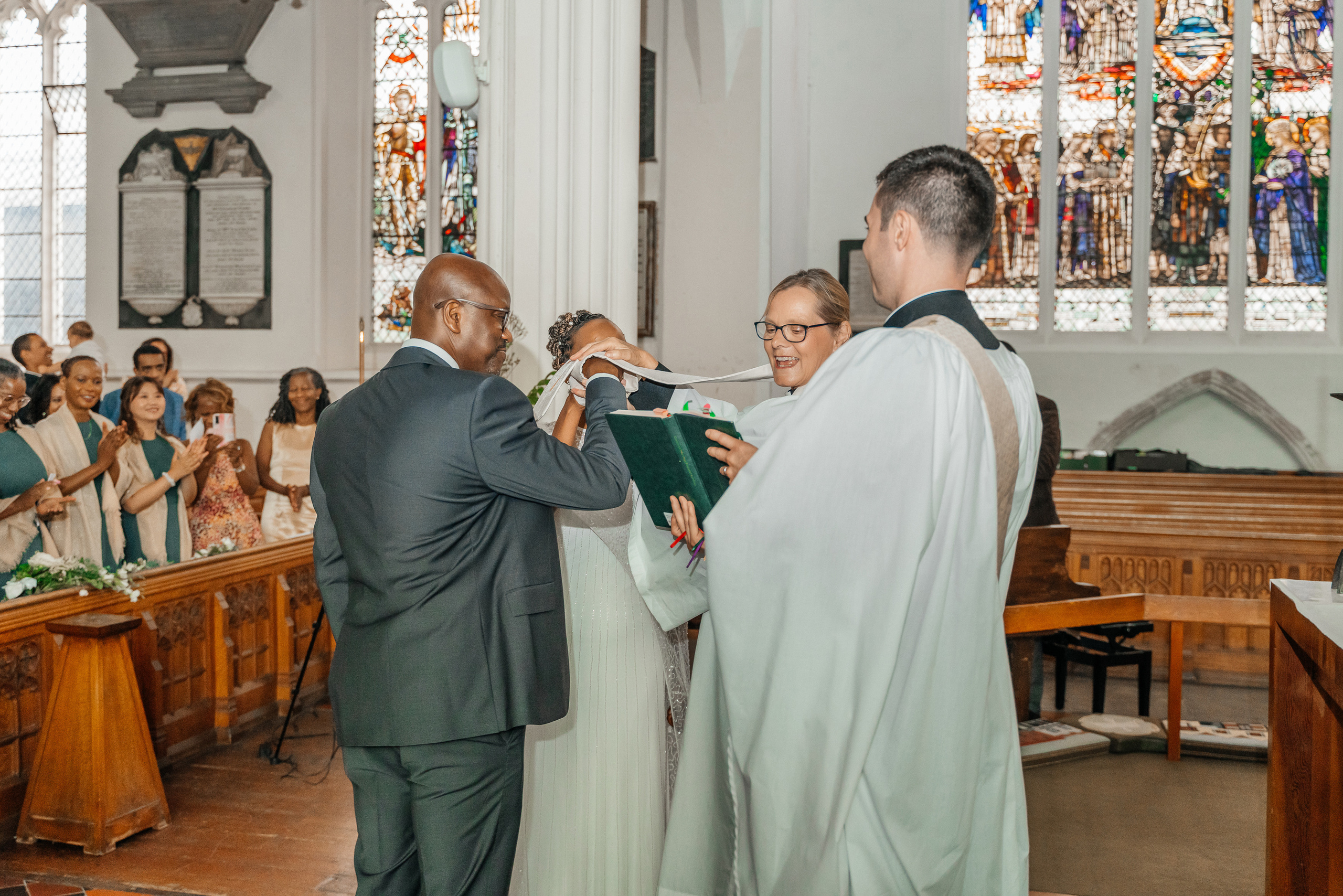 Wedding in St Mary the Virgin Ware