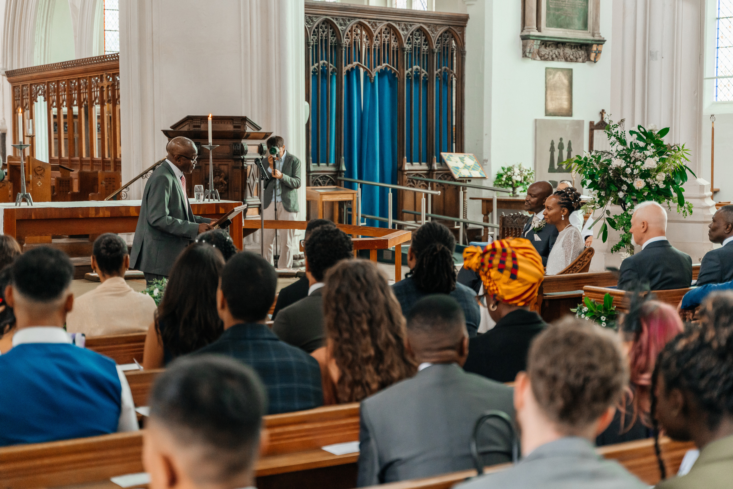 Wedding in St Mary the Virgin Ware