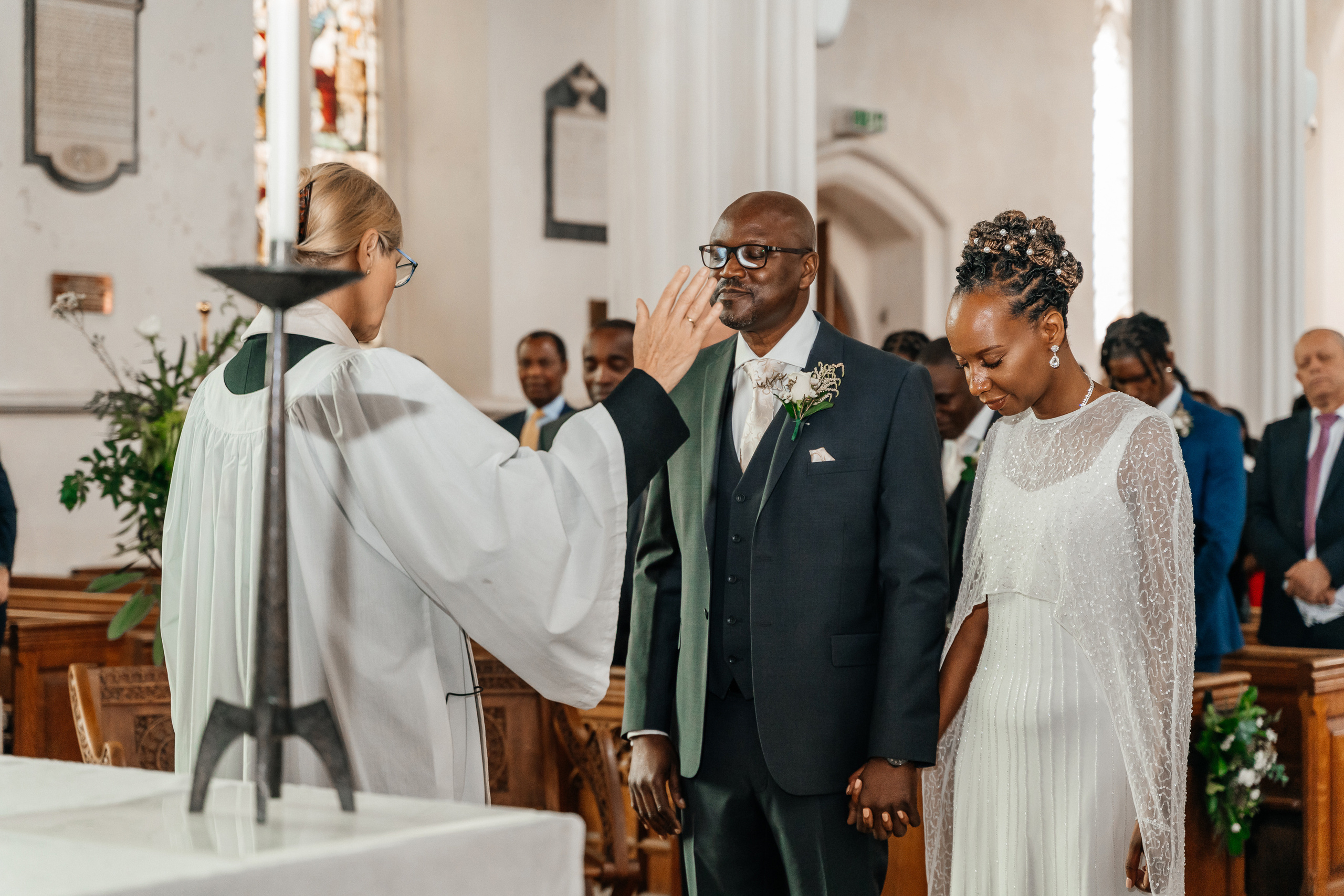 Wedding in St Mary the Virgin Ware