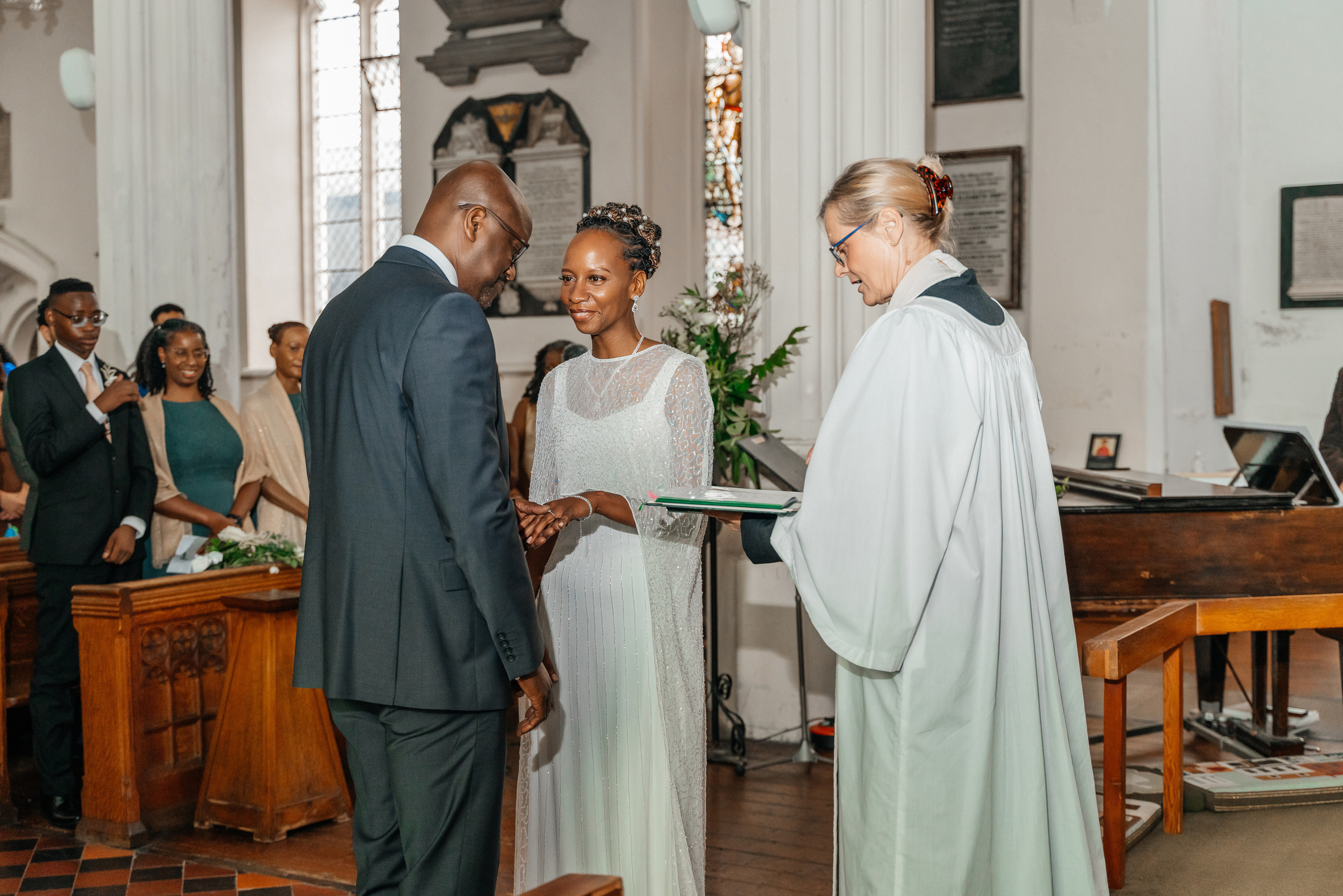 Wedding in St Mary the Virgin Ware