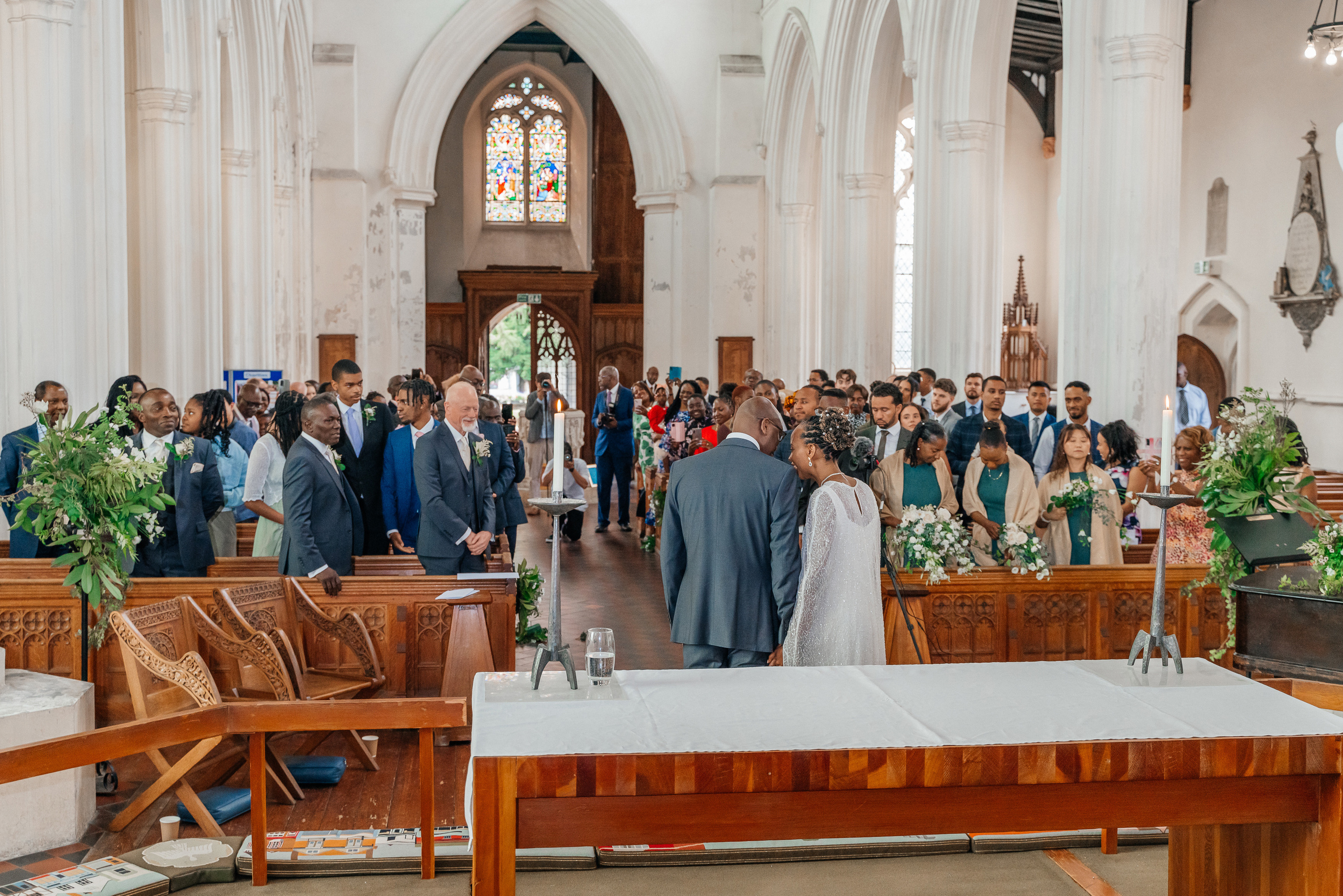 Wedding in St Mary the Virgin Ware