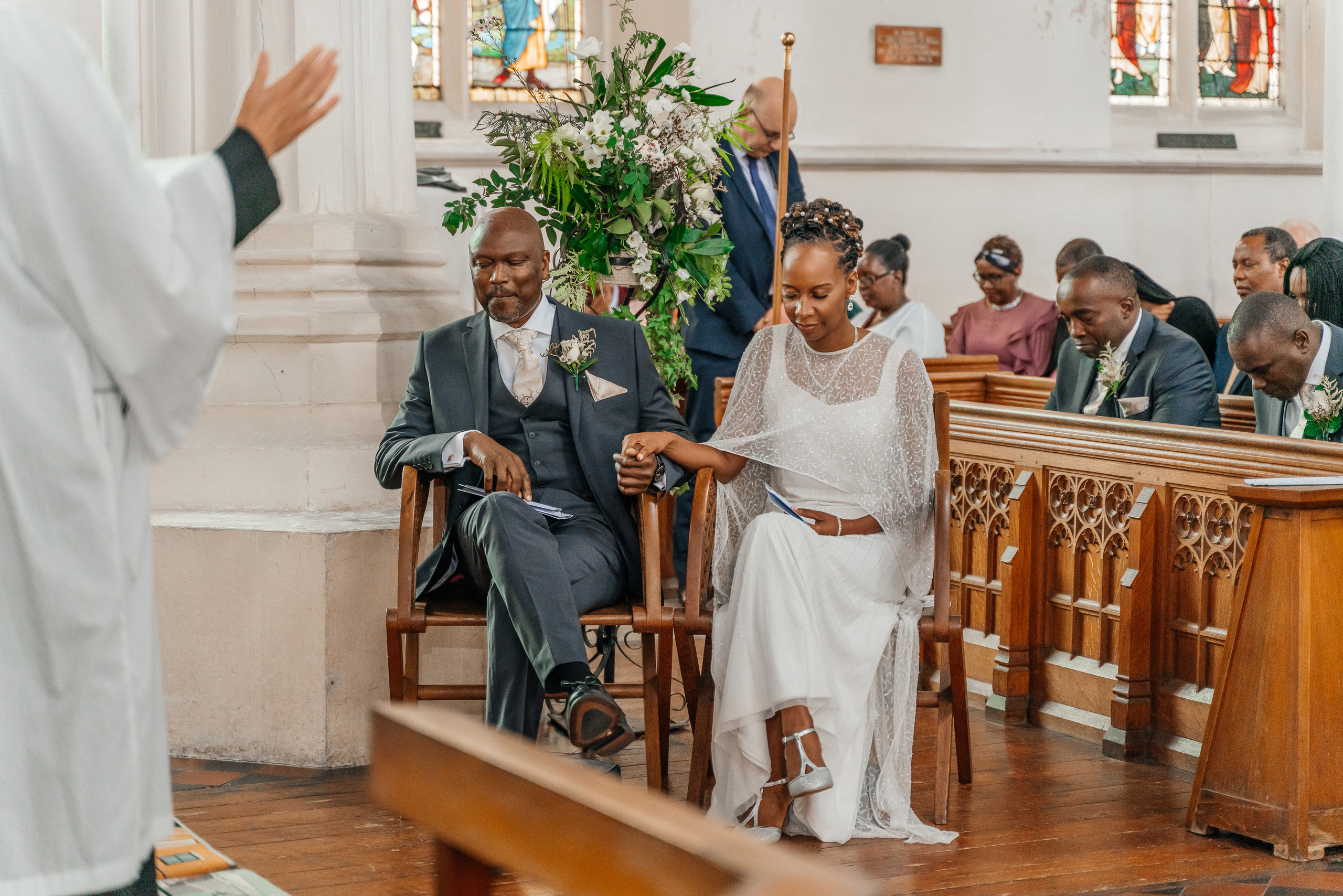 Wedding in St Mary the Virgin Ware
