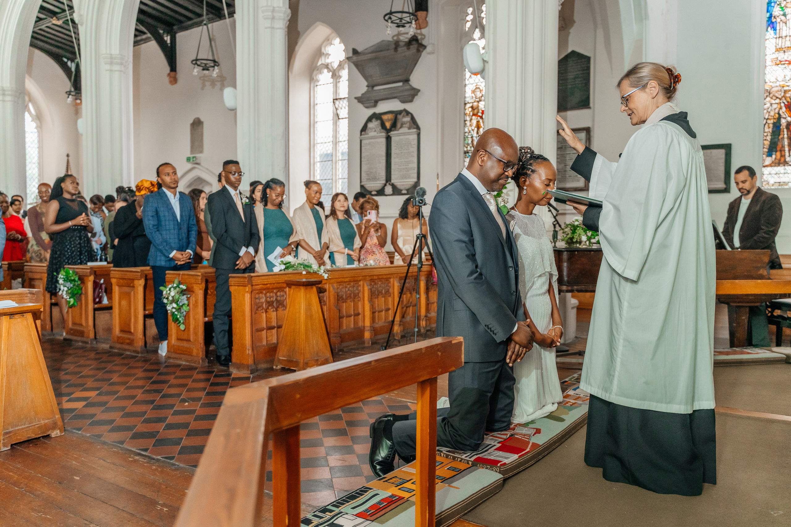 Wedding in St Mary the Virgin Ware