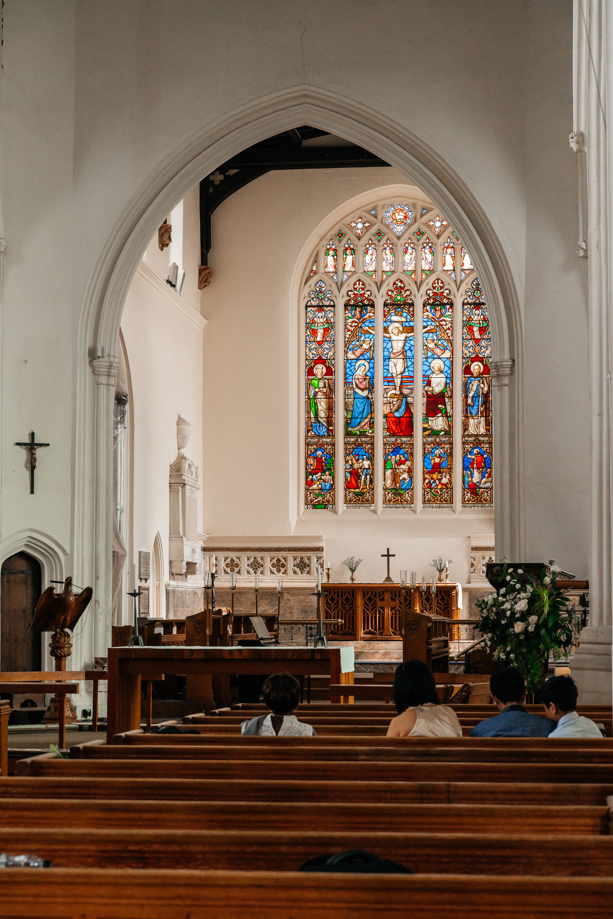 Wedding in St Mary the Virgin Ware