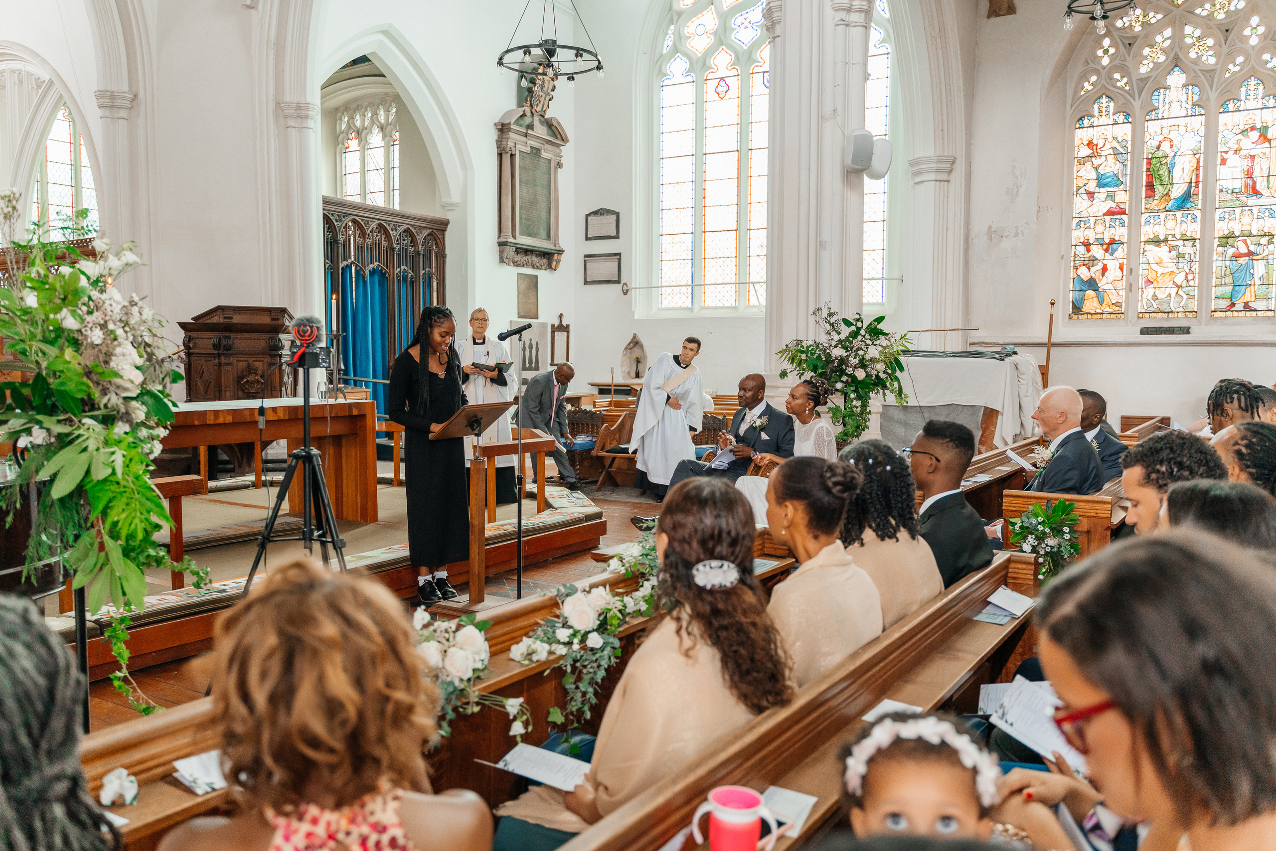 Wedding in St Mary the Virgin Ware