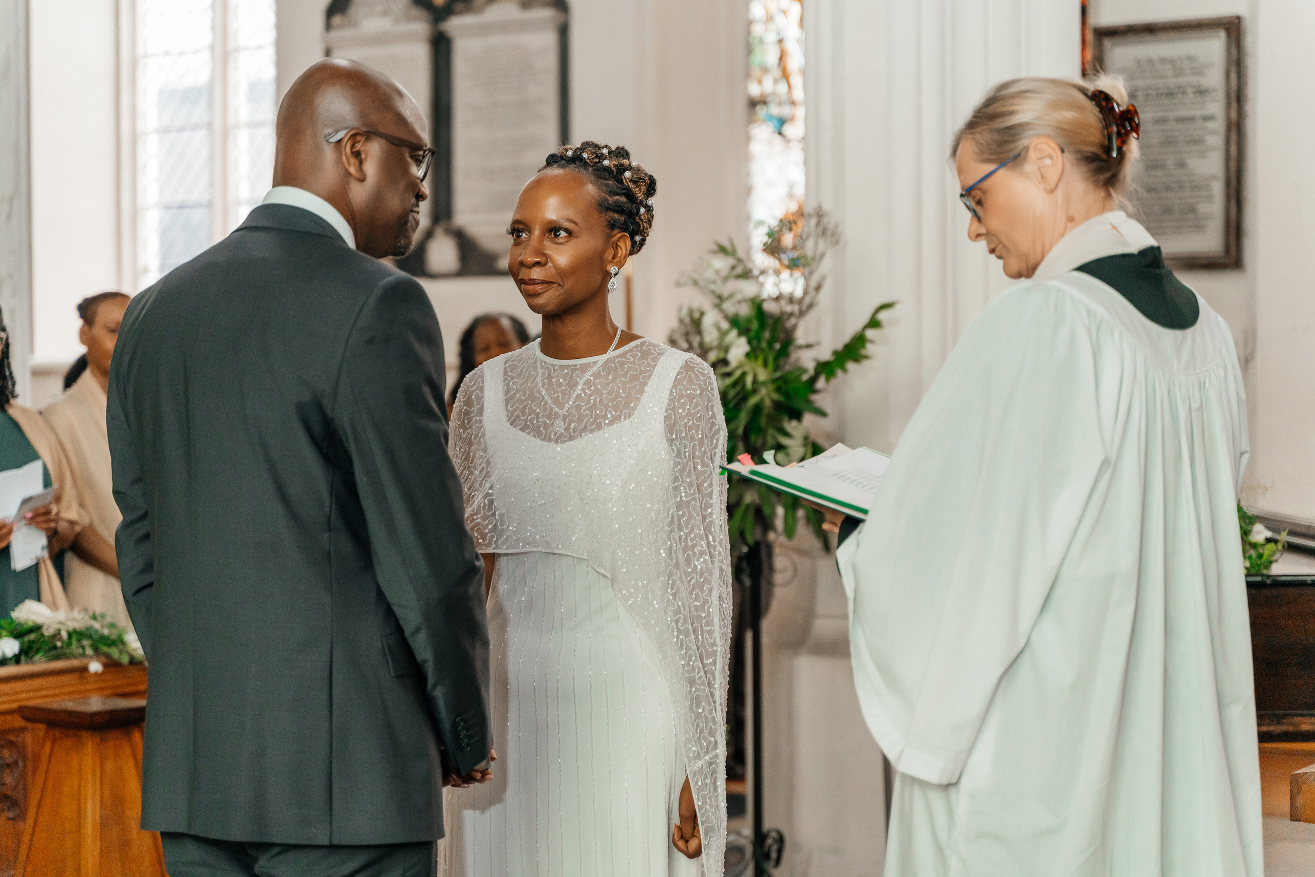 Wedding in St Mary the Virgin Ware