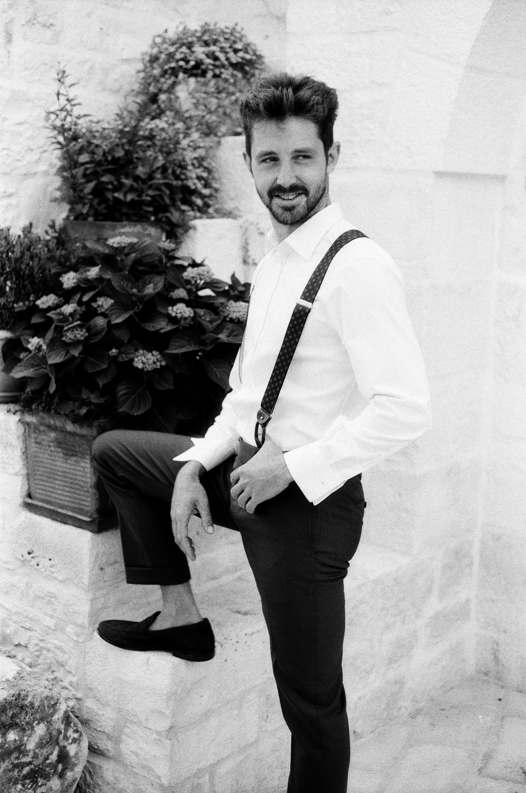 Stephanie & Christian film photos. Wedding photographer Italy