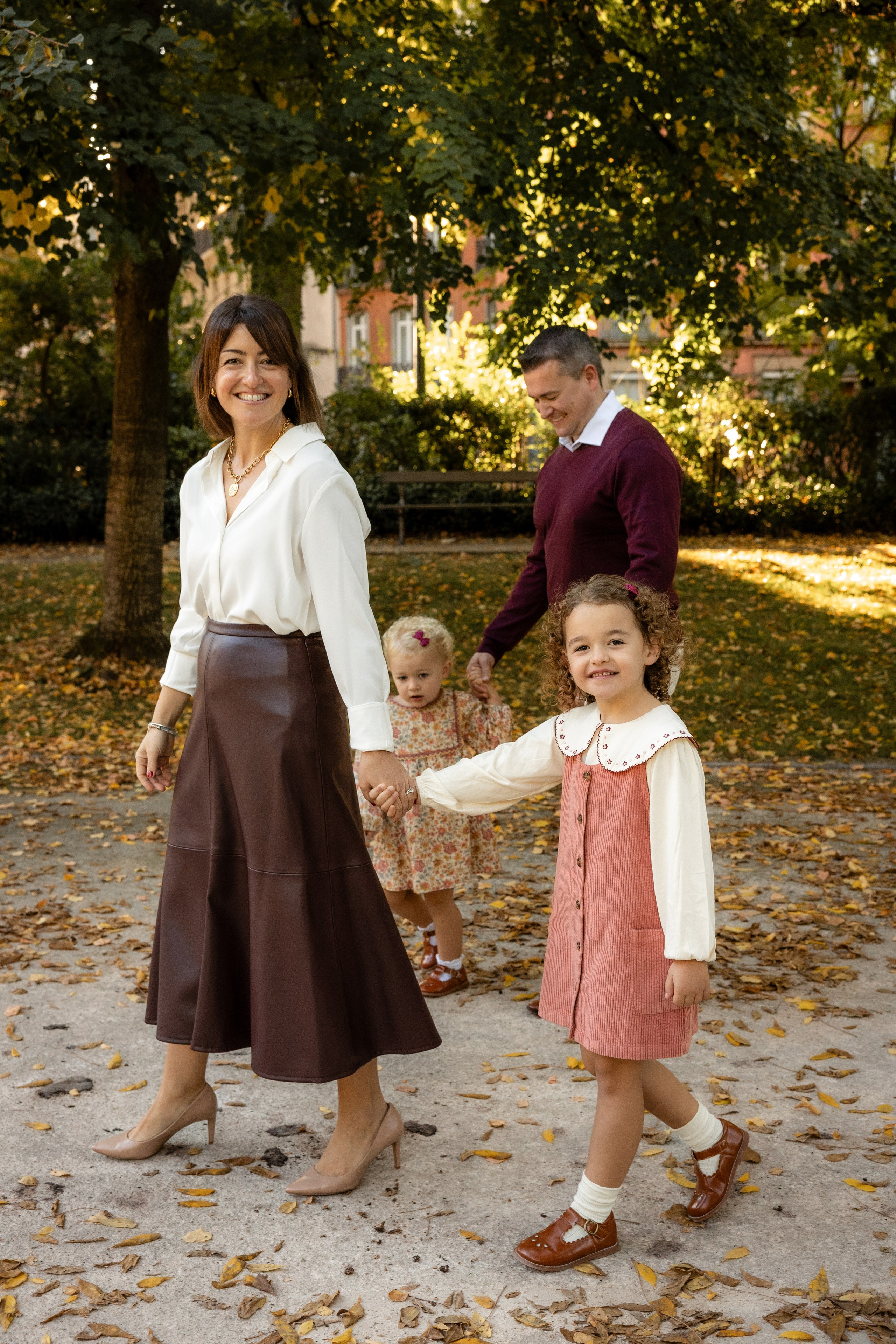Autumn Family photoshoot in Toulouse. Jardin des Plantes. Евгения Смирнова — фотограф в Тулузе и юго-западной Франции
