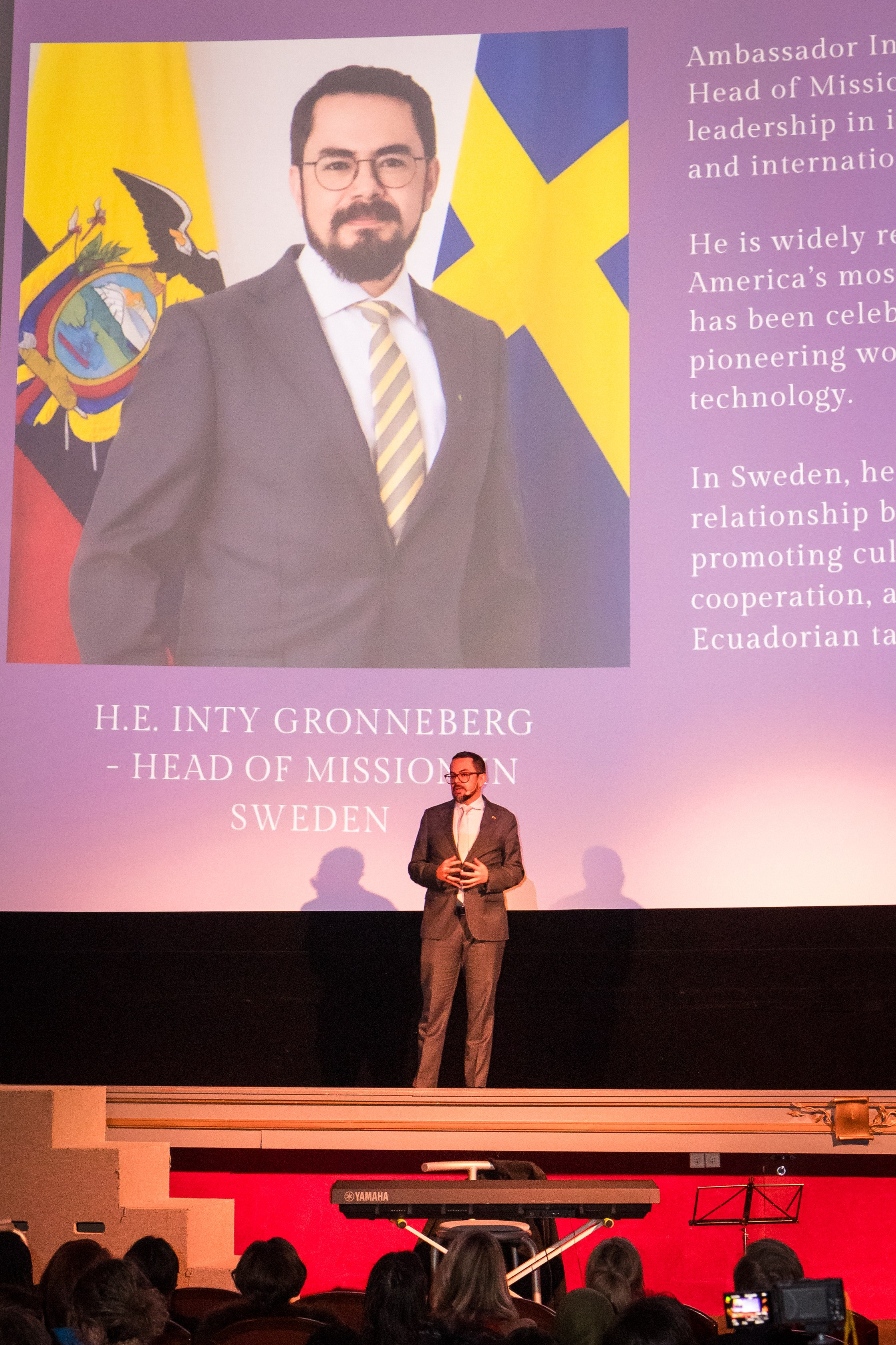 Eduador Inspire Gala. Iryna Zhyvora | Photographer | Stockholm