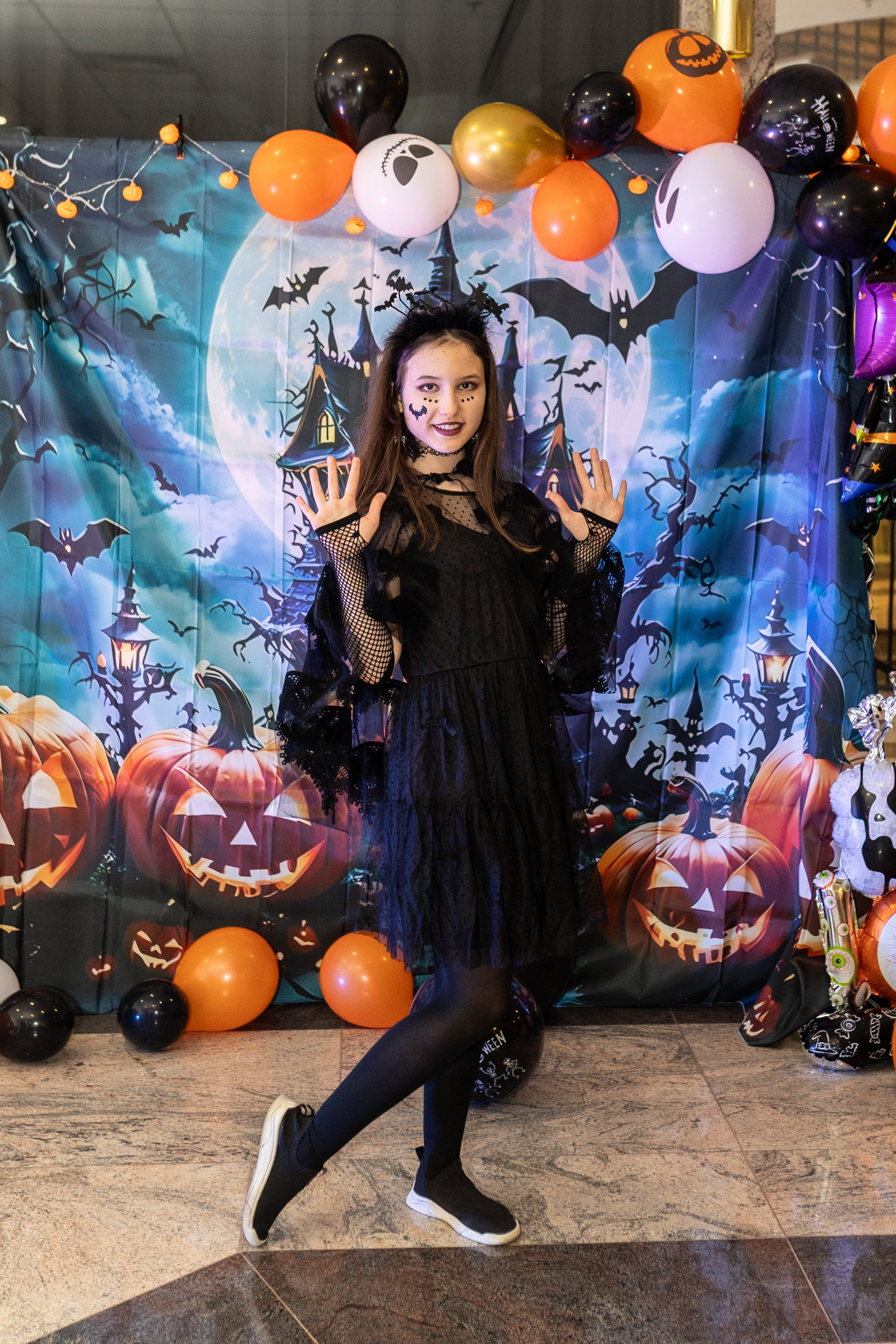 Leo dance studio Helloween 2025. Семейный и детский фотограф в Варшаве Мила Бобровская