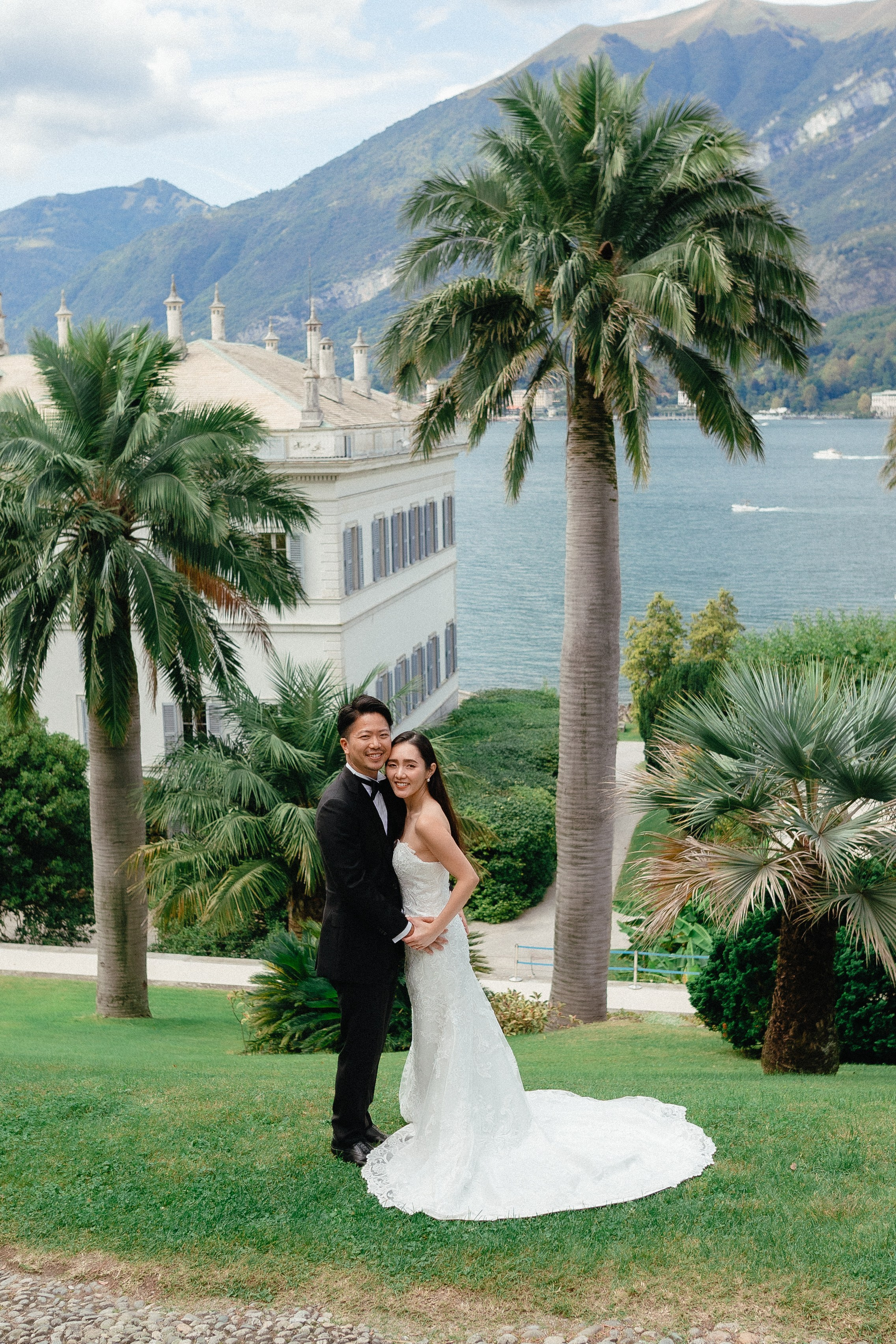 Kiy & Sho, Villa Melzi, Bellagio. Фотограф в Милане Анна Линник