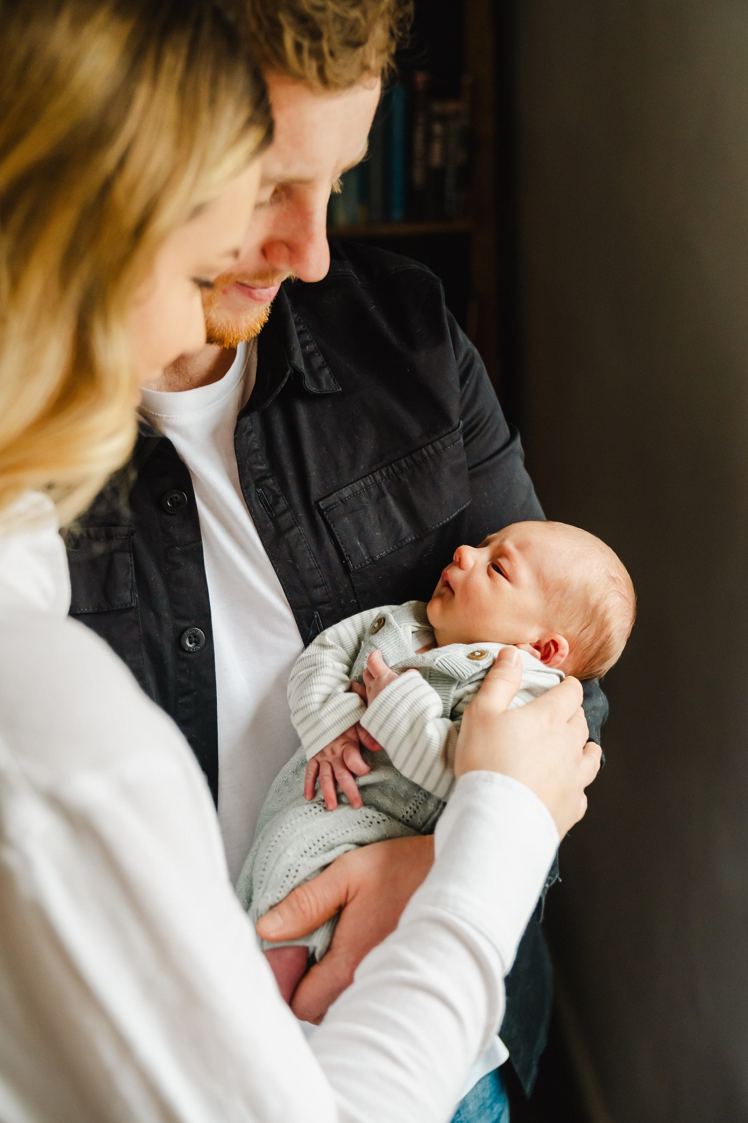 Newborn in-home photo session. Newcastle Upon Tyne Photographer Yana Balatskaya