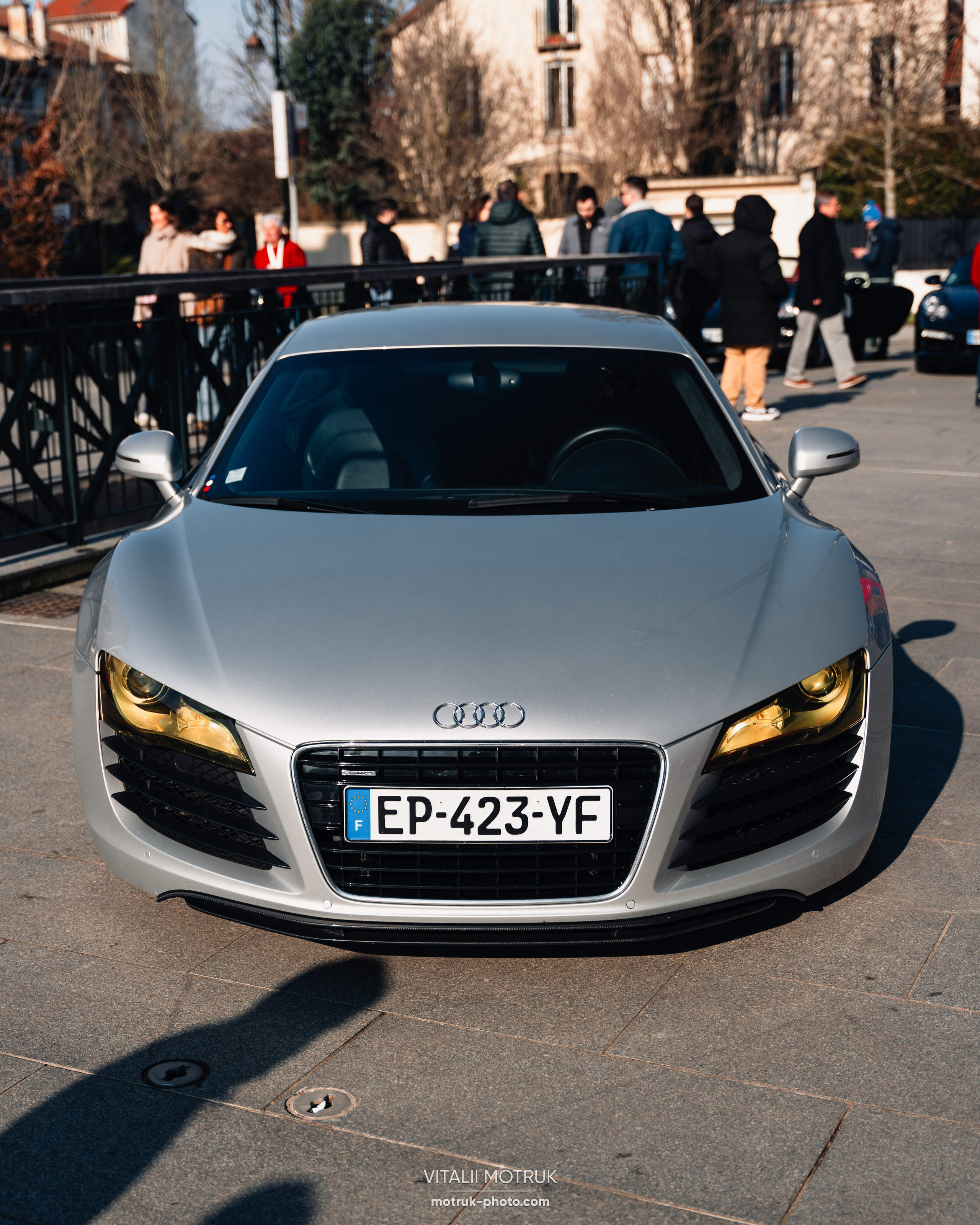 Rassemblement Colombes 16 fevrier 2025. Photographe de voitures à Paris — Vitalii Motruk