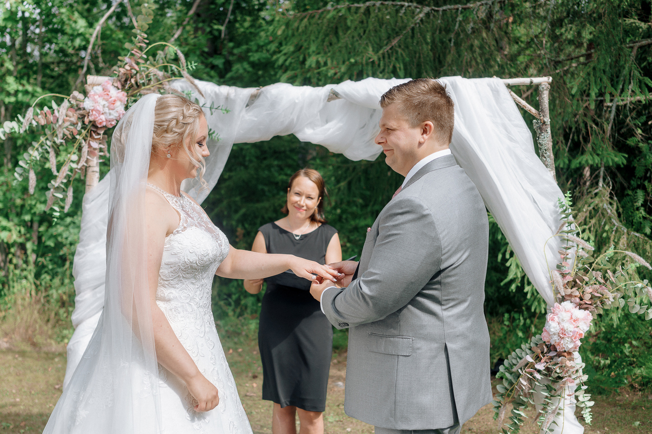 Silja&Arttu, hääkuvaus Sipoossa