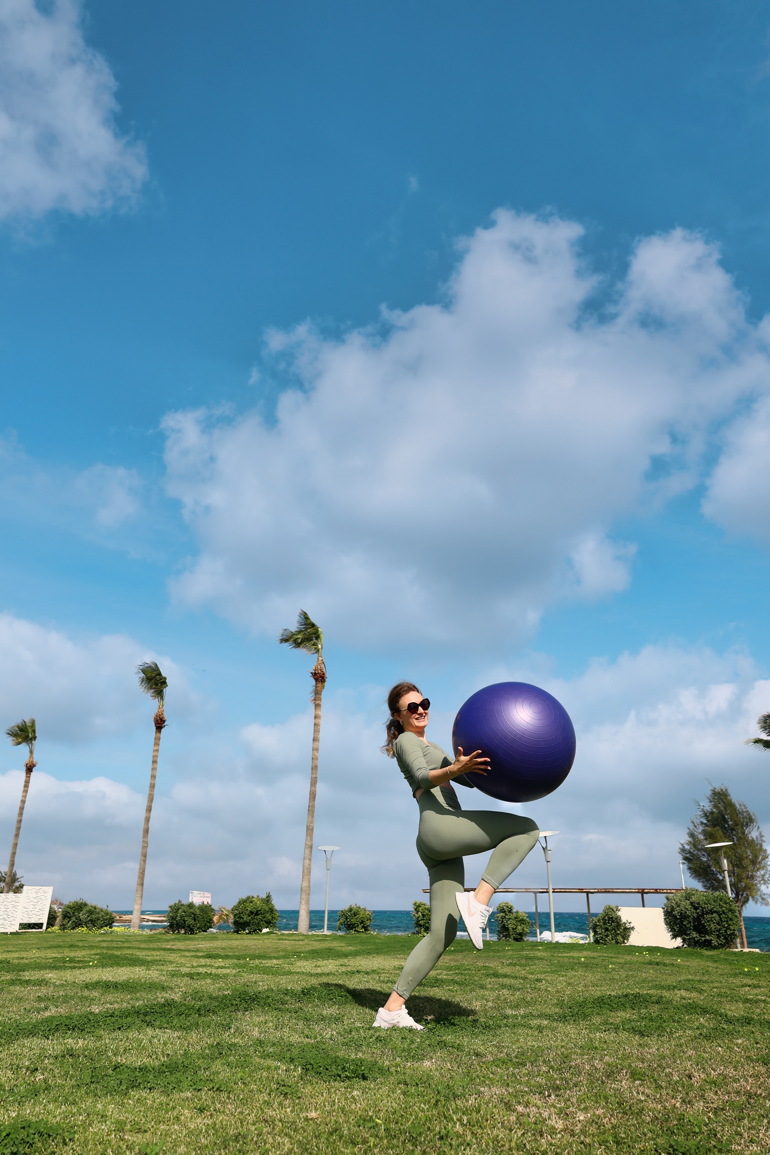 Съемка для фитнес-туров на Кипр. Февраль, 2022. Cyprus Vision. Φωτογραφίες και βίντεο στην Κύπρο — Αγία Νάπα, Πρωταράς