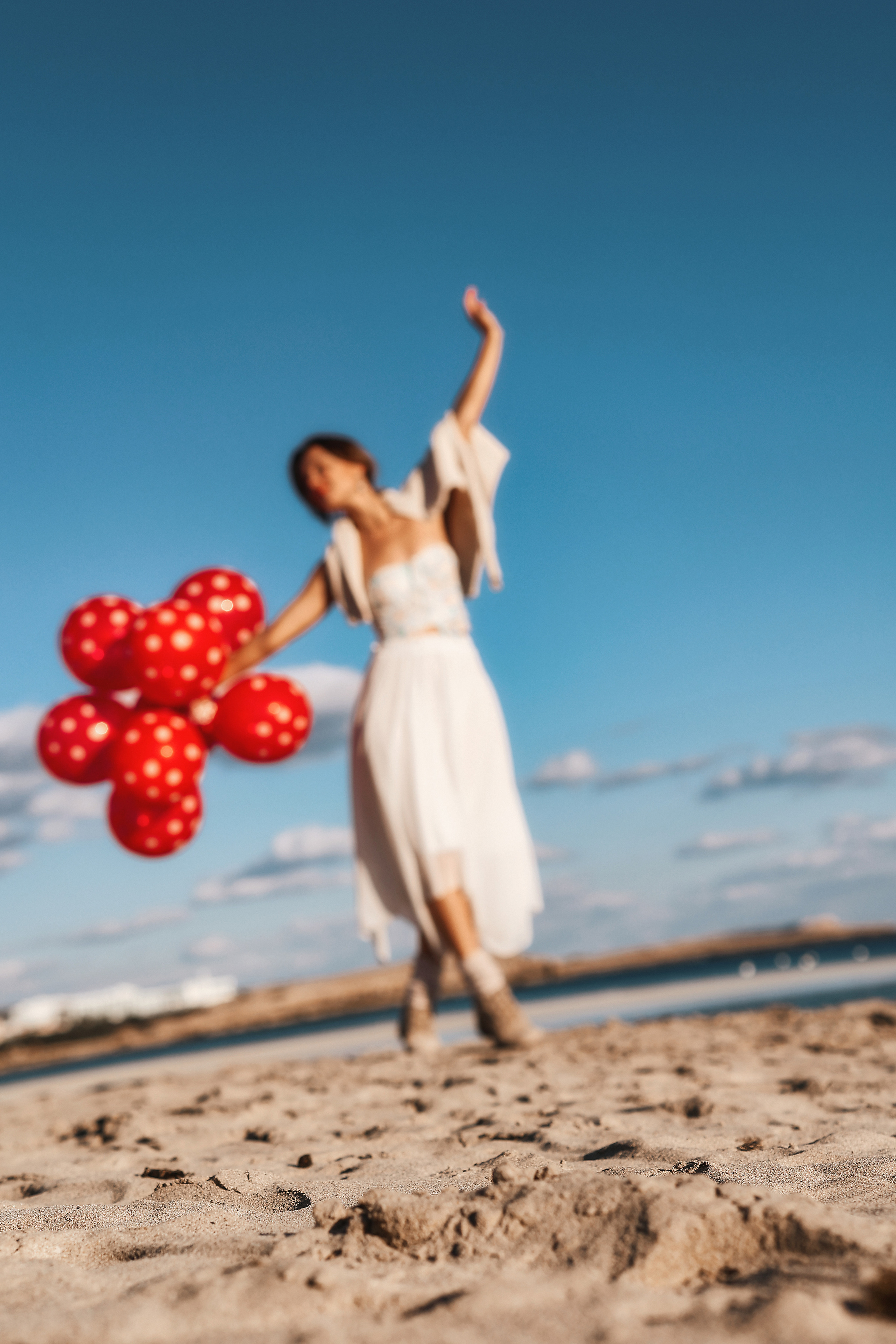 Фотосессия на Нисси Бич (Айя-Напа). Февраль, 2023. Cyprus Vision. Photos and videos in Cyprus — Ayia Napa, Protaras