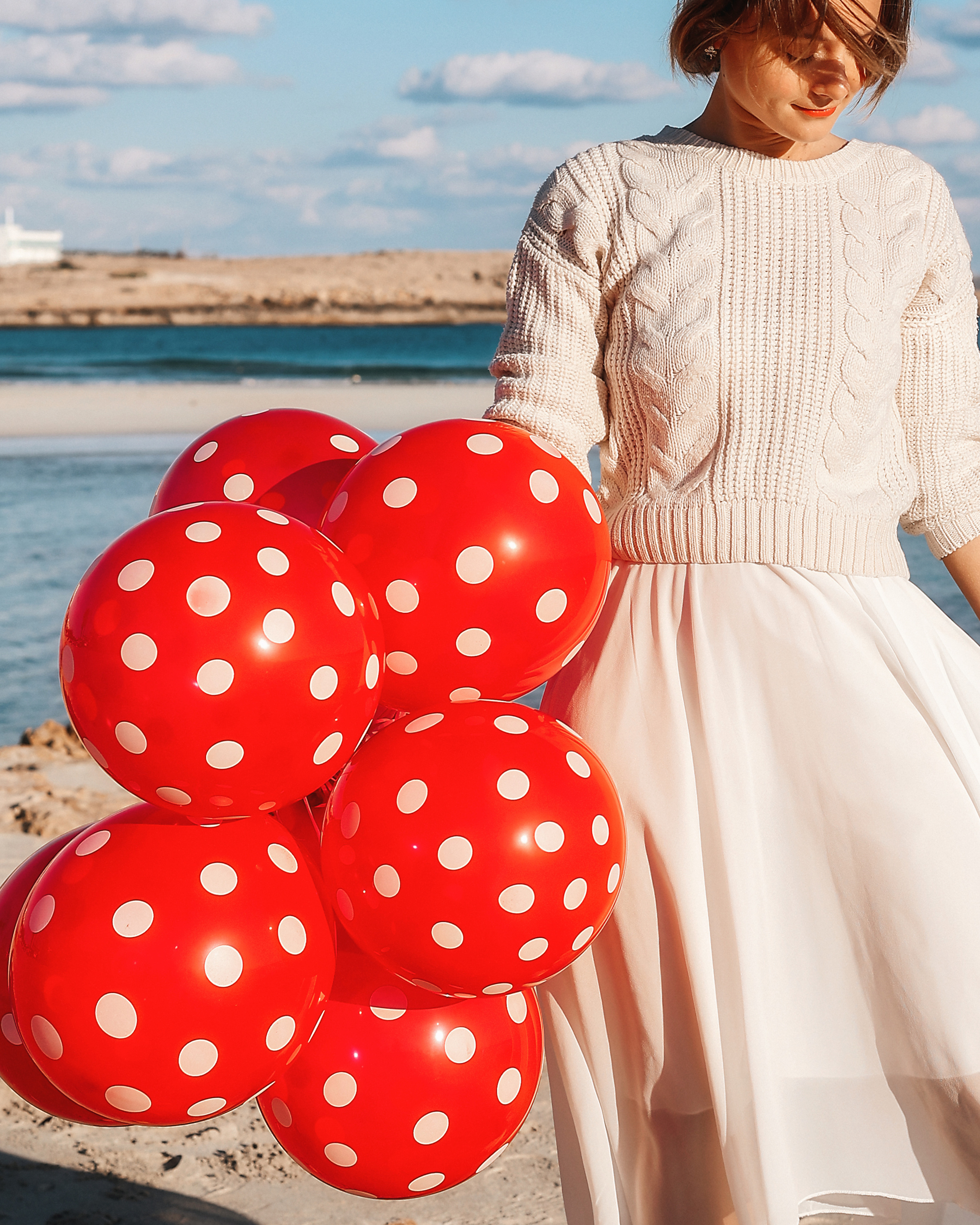 Фотосессия на Нисси Бич (Айя-Напа). Февраль, 2023. Cyprus Vision. Photos and videos in Cyprus — Ayia Napa, Protaras