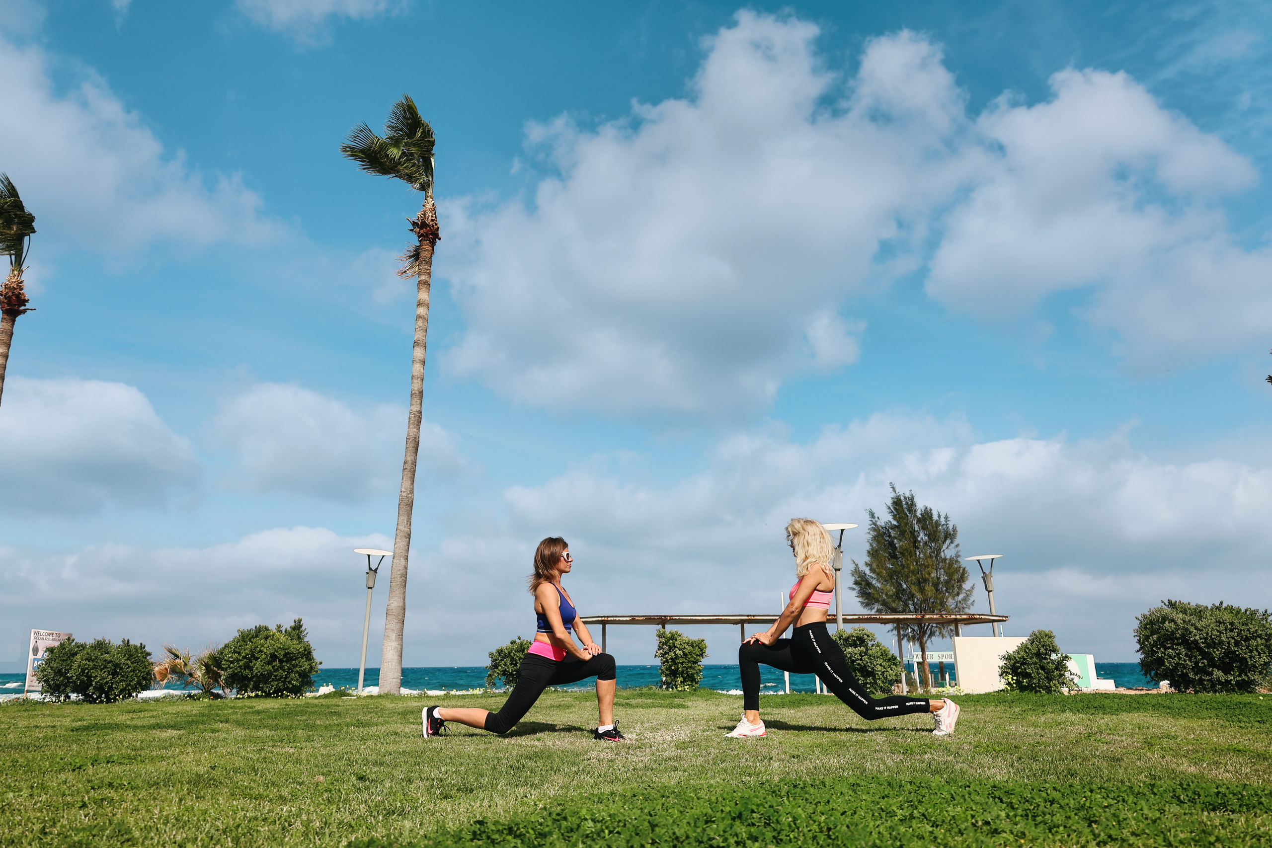 Съемка для фитнес-туров на Кипр. Февраль, 2022. Cyprus Vision. Φωτογραφίες και βίντεο στην Κύπρο — Αγία Νάπα, Πρωταράς