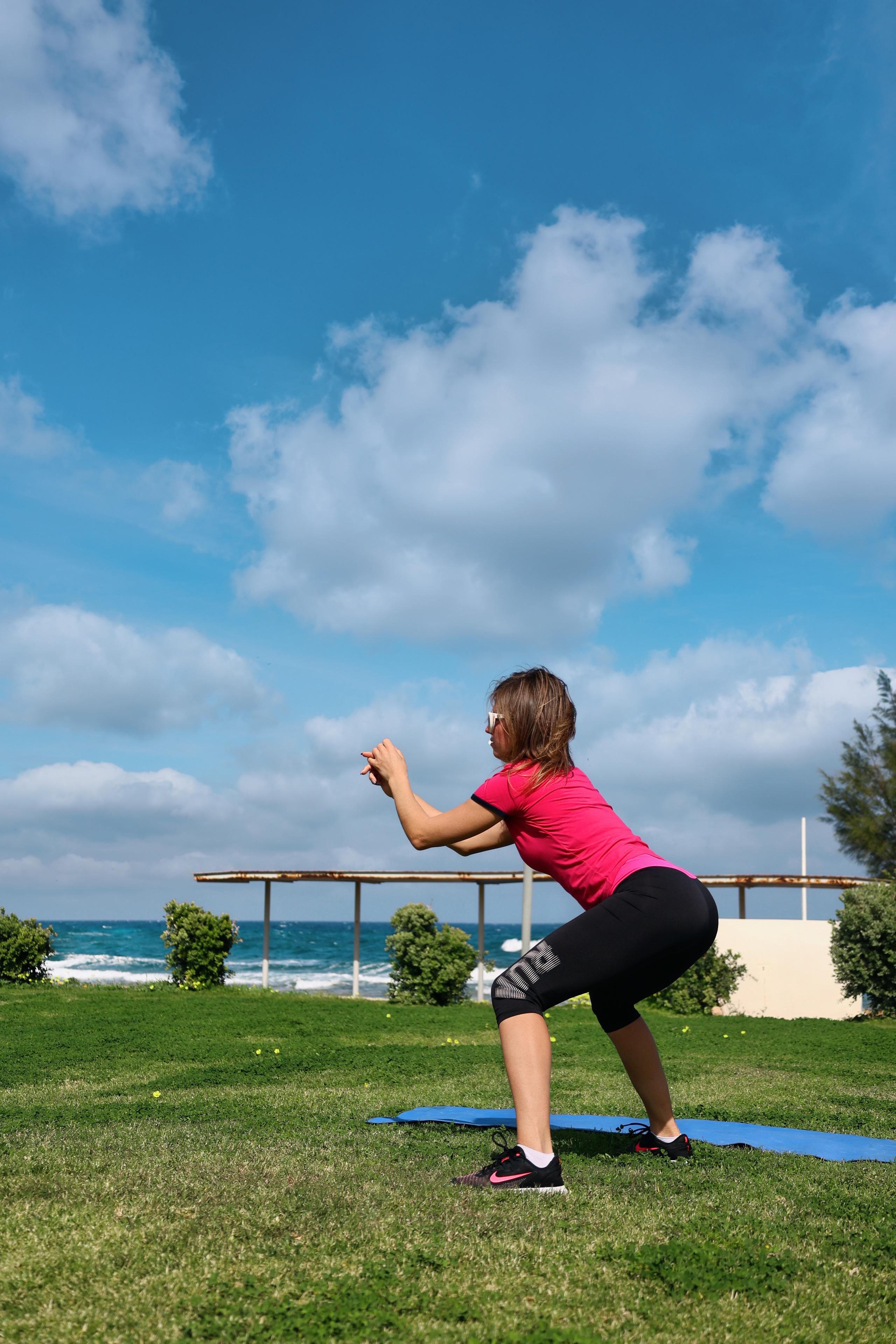 Съемка для фитнес-туров на Кипр. Февраль, 2022. Cyprus Vision. Φωτογραφίες και βίντεο στην Κύπρο — Αγία Νάπα, Πρωταράς